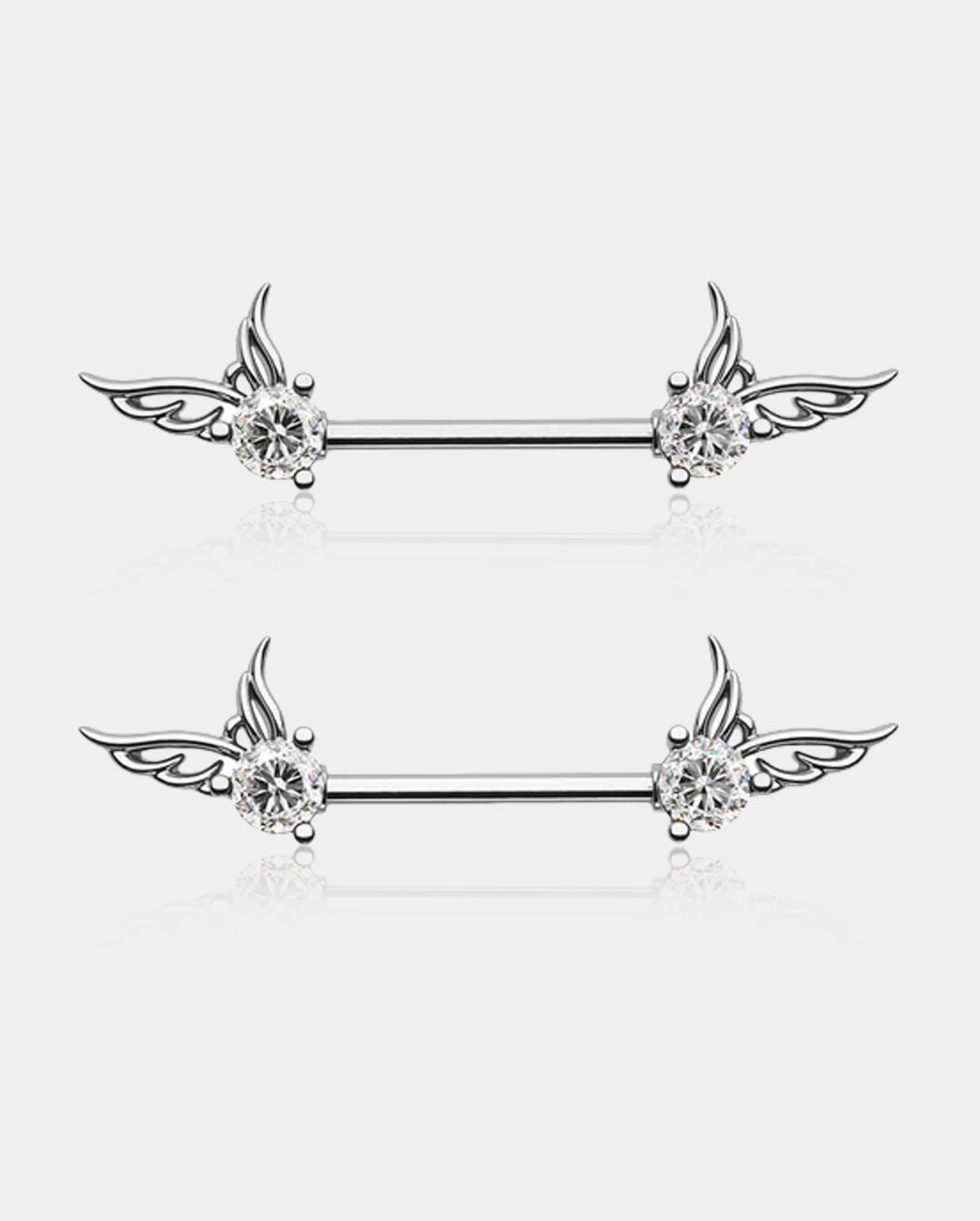 Flying Wings Nipple Barbell Pair