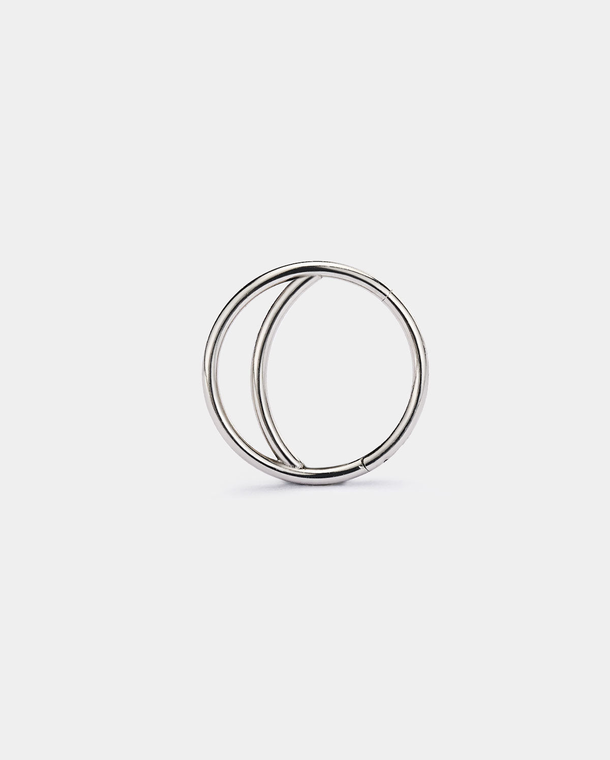 oufer double row nose ring