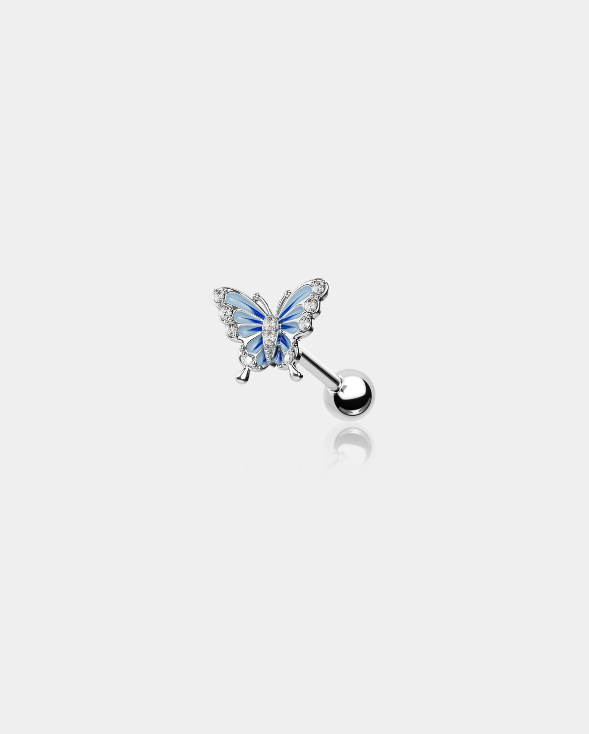 butterfly tragus earrings