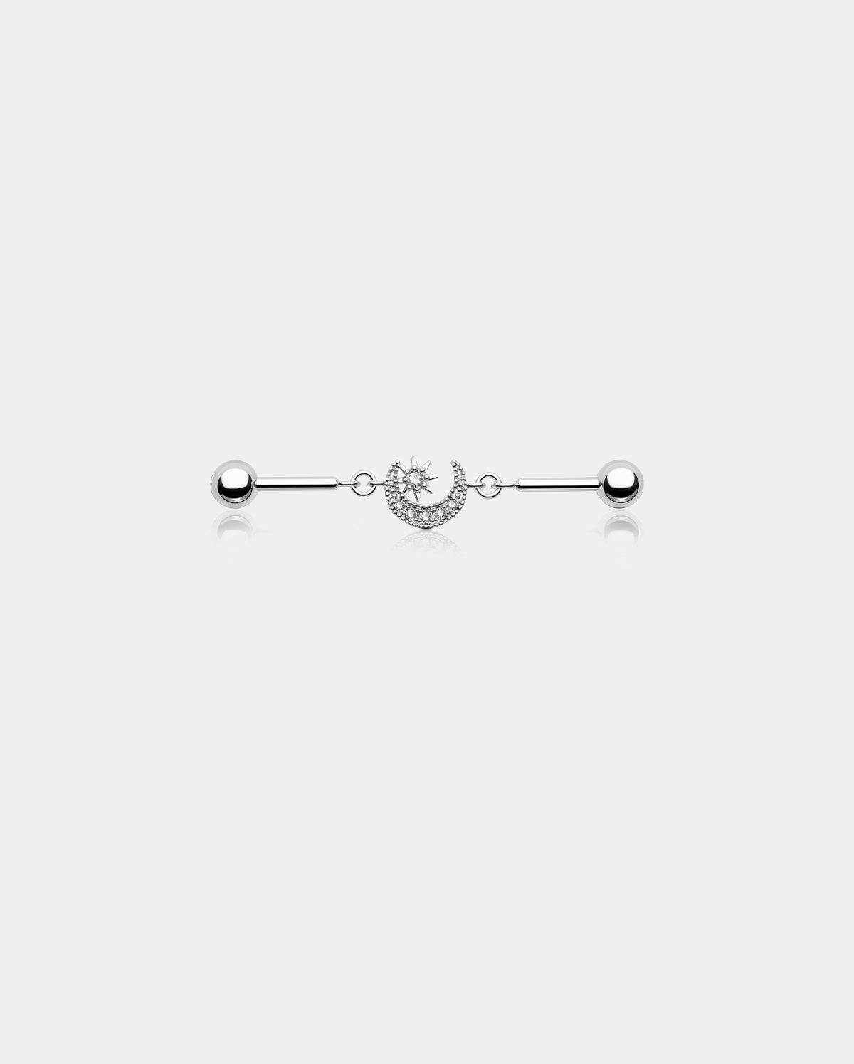ear piercing industrial bar