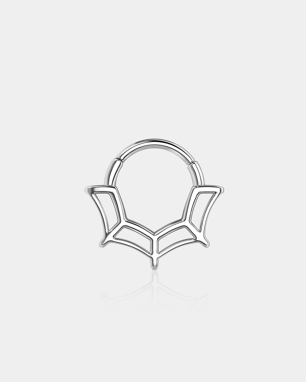 Spider Web Daith Septum Ring