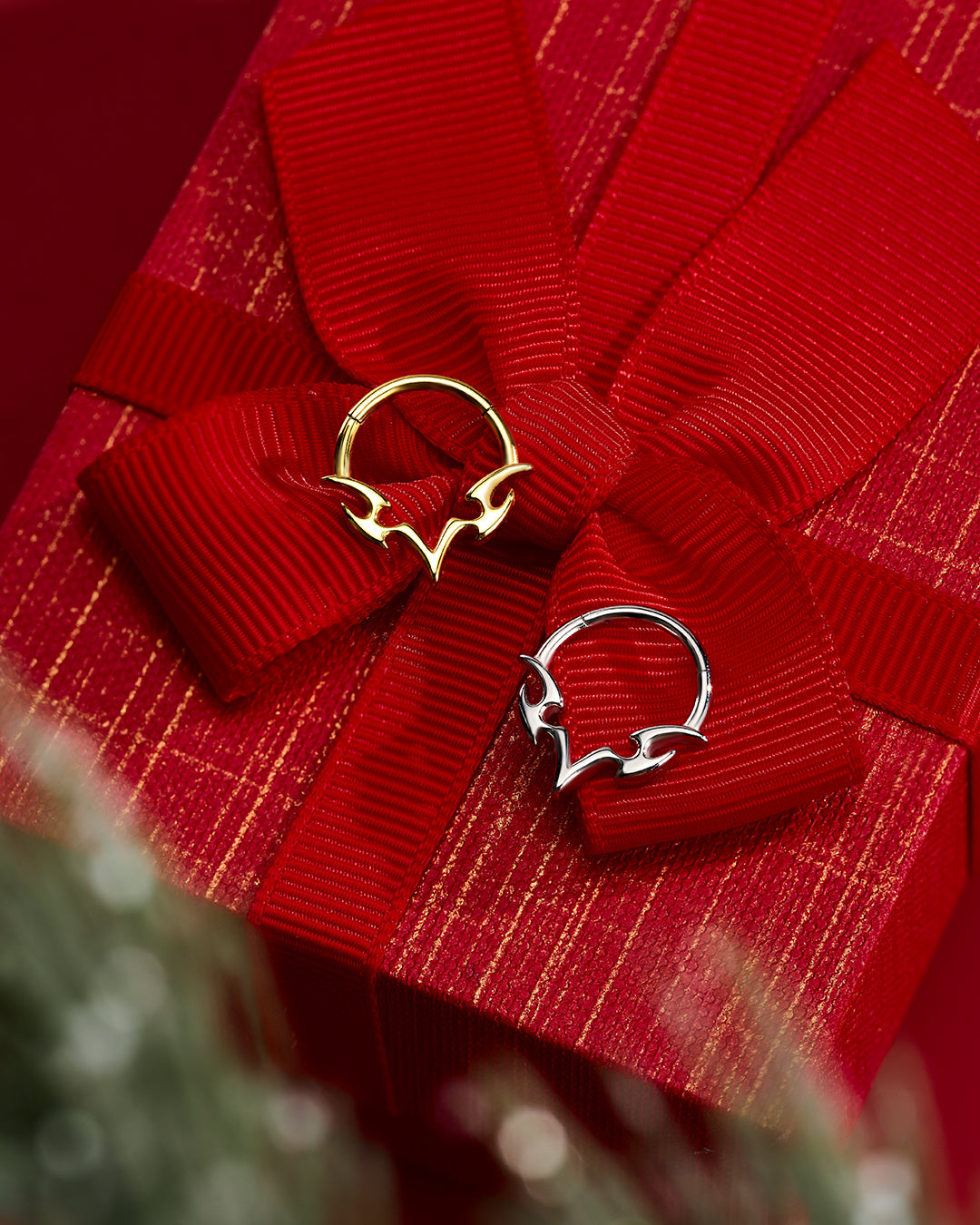 V-Spear Tribal Segment Septum Ring