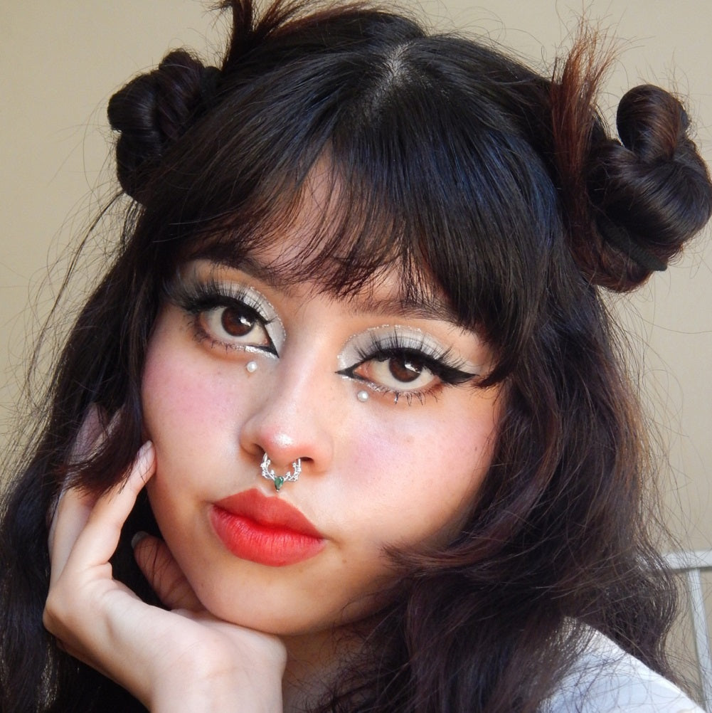 Antler Colorful Gemstone Septum Ring