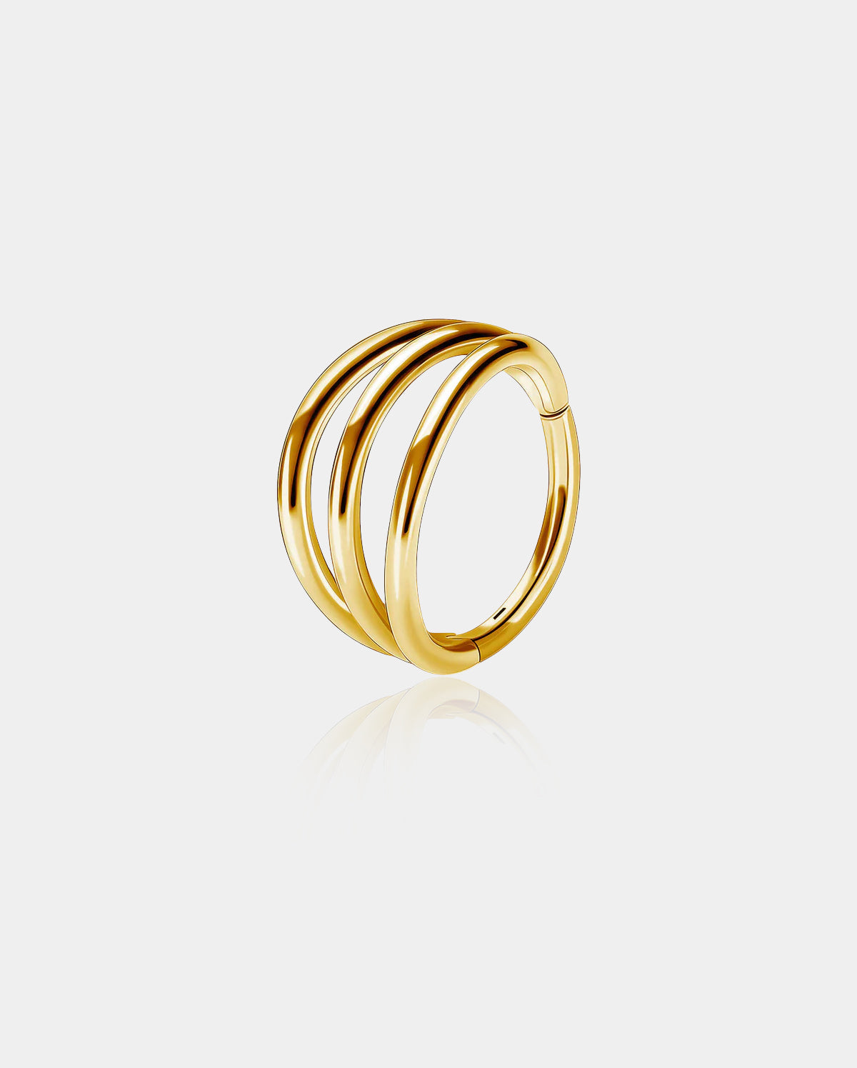 Triple Layer Hinged Segment Cartilage Ring