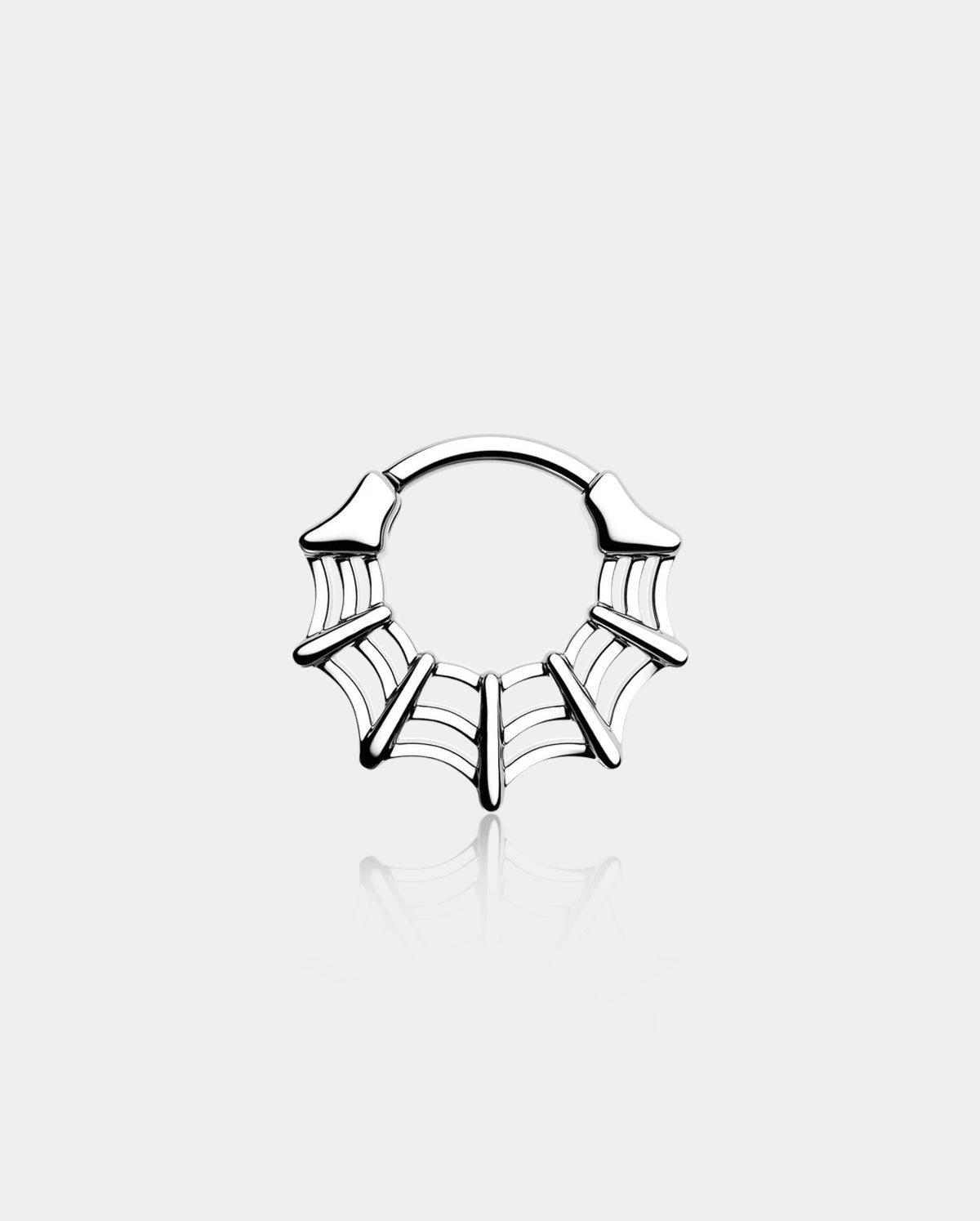 Spider Web Segment Septum Ring
