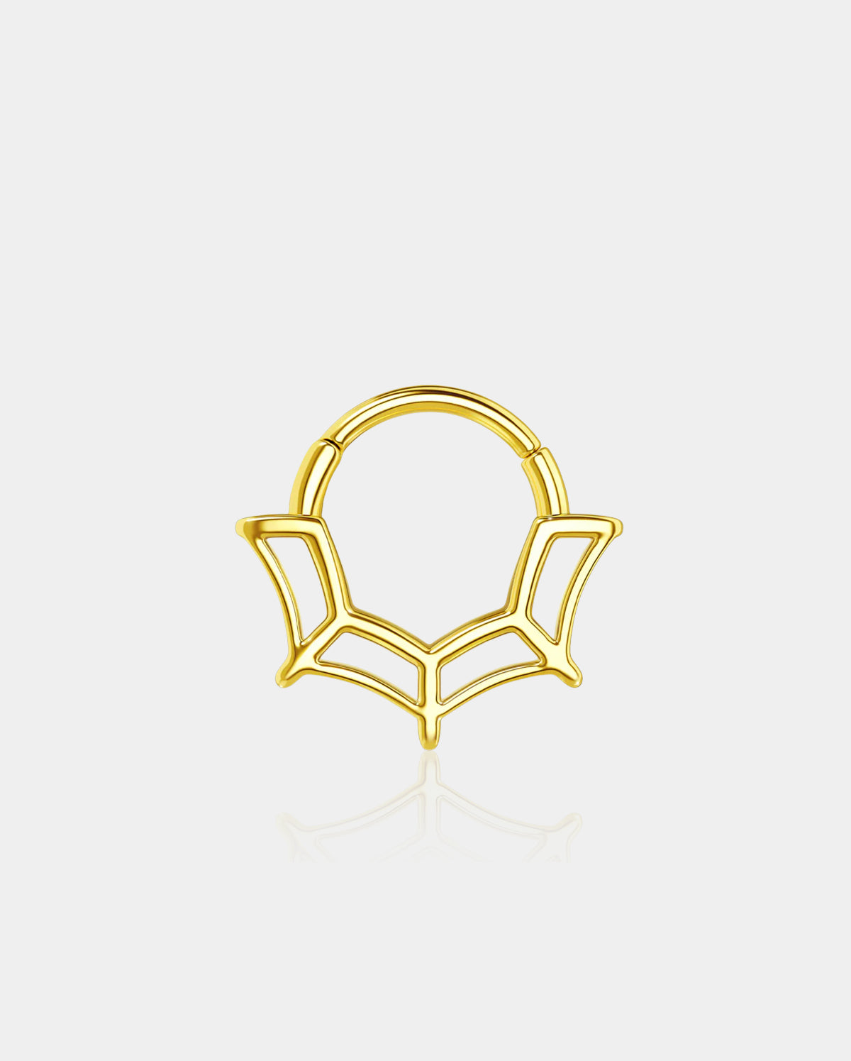 Spider Web Daith Septum Ring