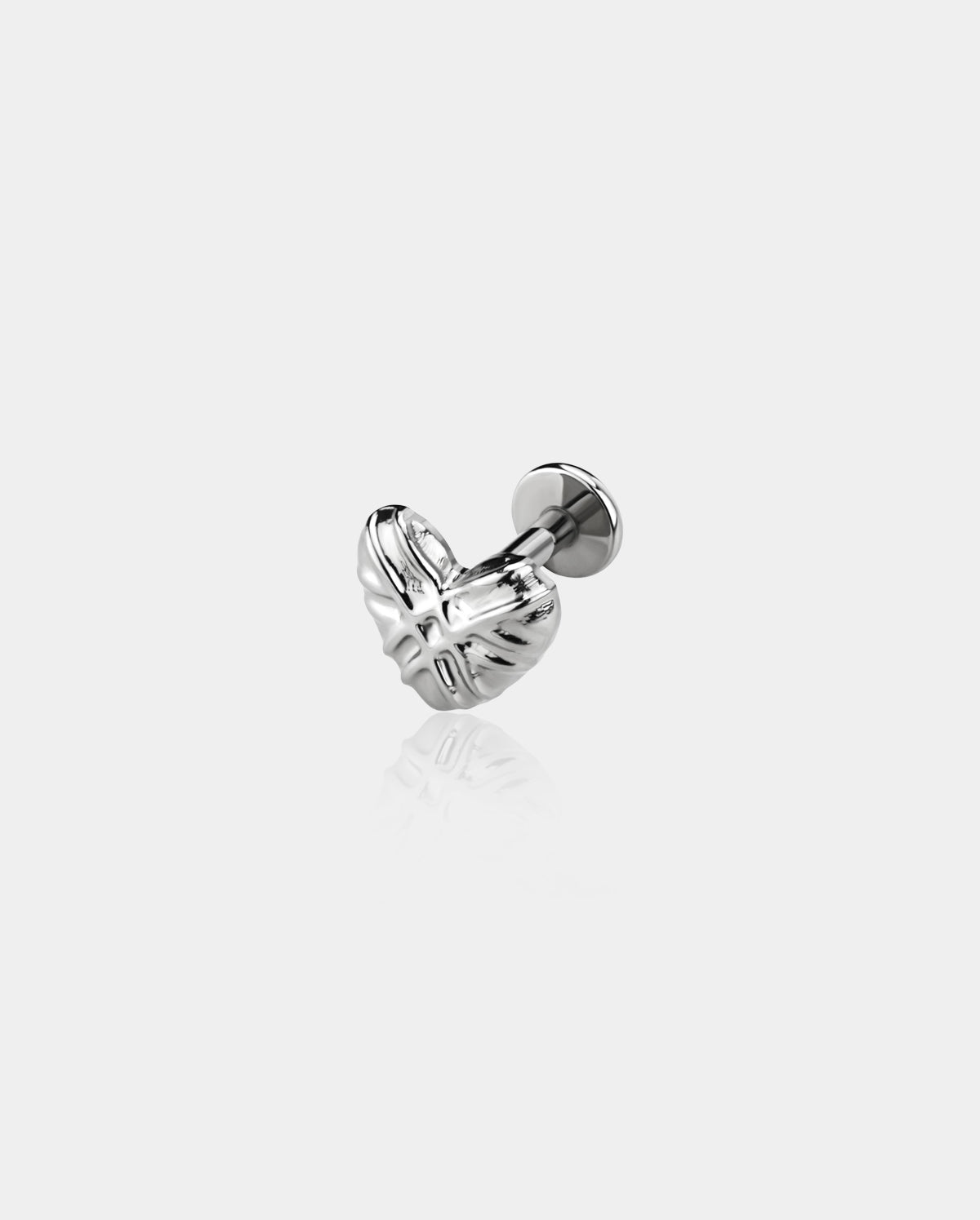 heart cartilage stud