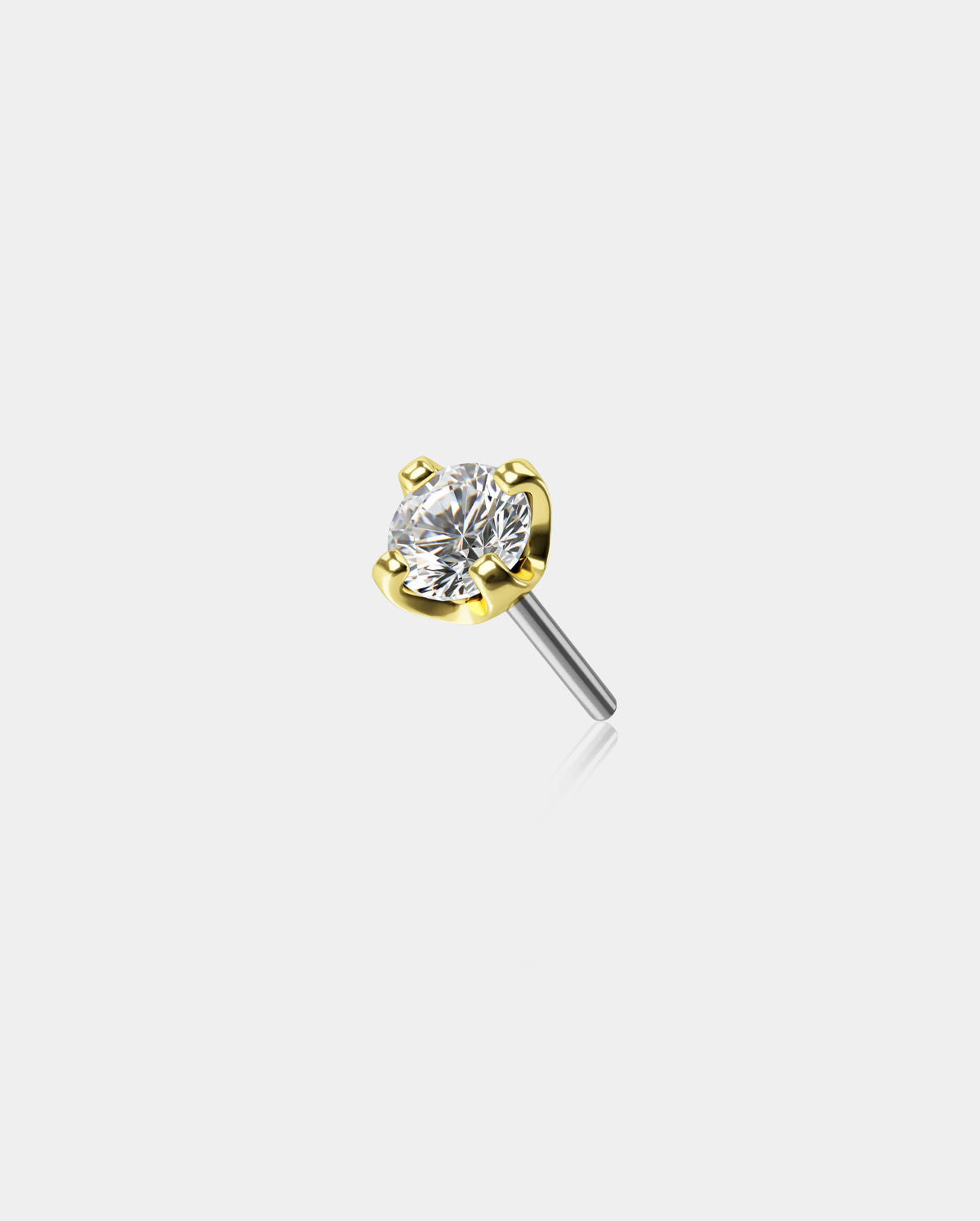 14k gold stud