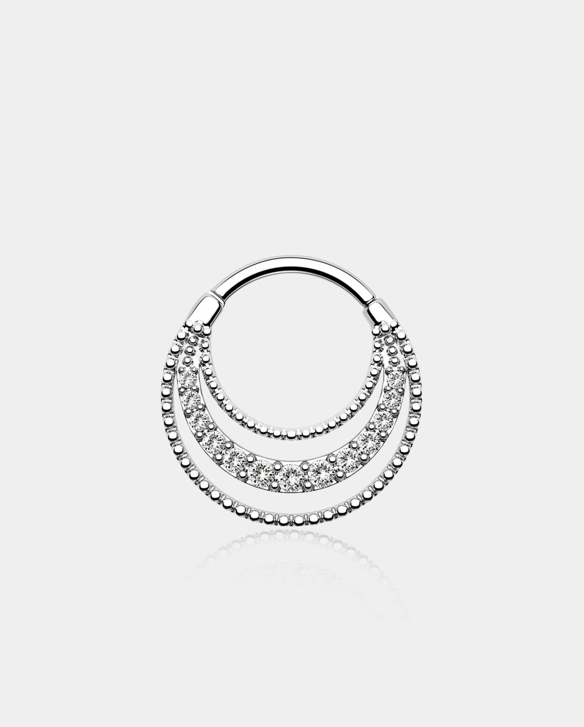 Palace Style Septum Ring Daith Ring