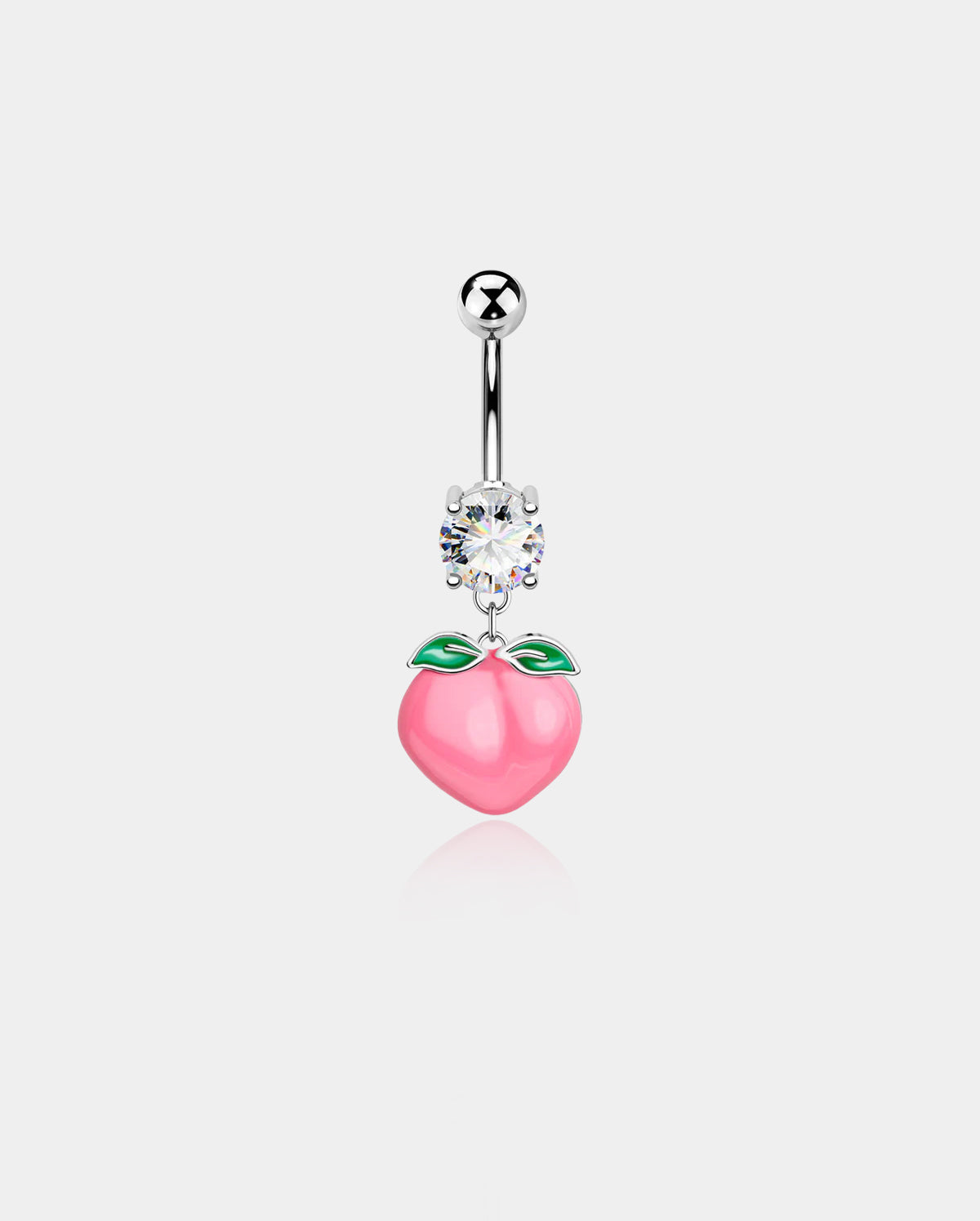 oufer pink belly button rings