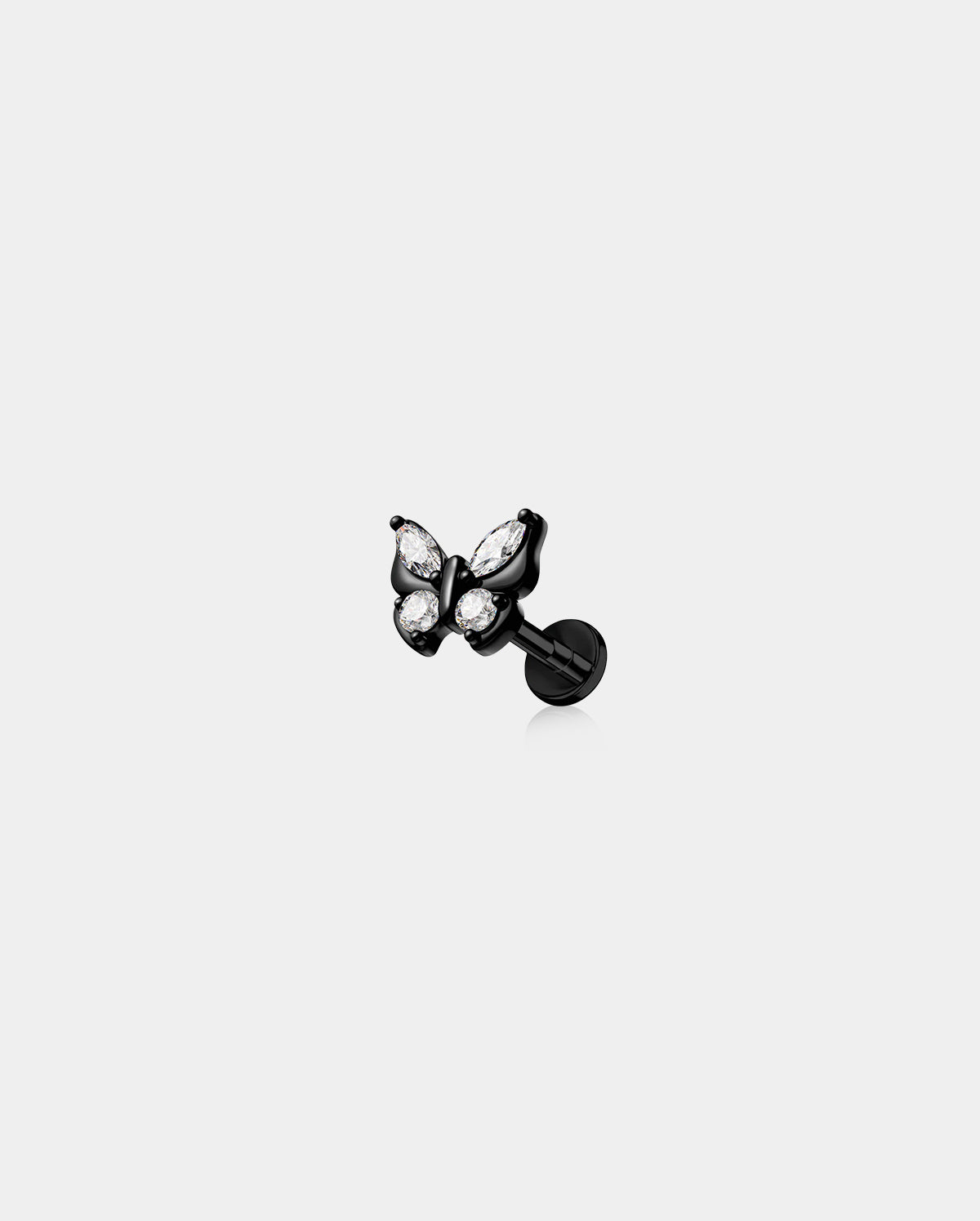 butterfly cartilage earring