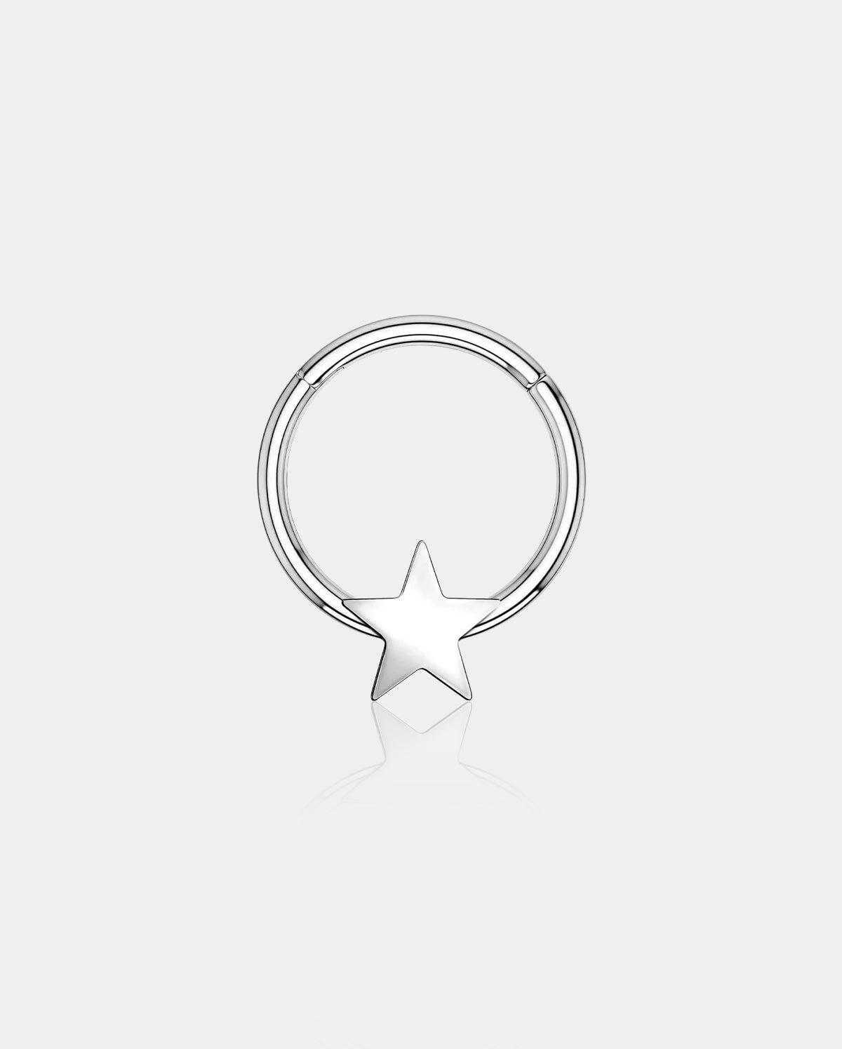 Star Hinged Septum Ring