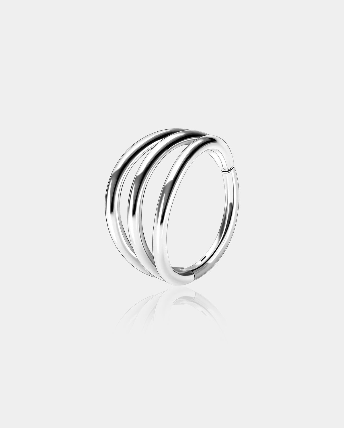 Triple Layer Hinged Segment Cartilage Ring