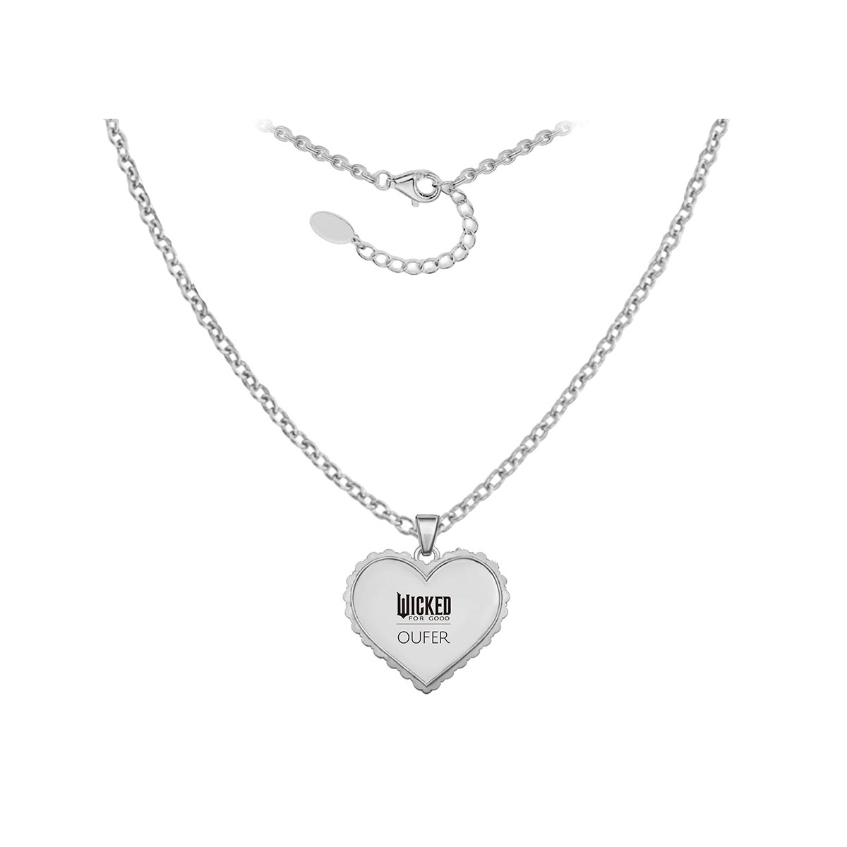 WICKED X OUFER Glinda Portrait Heart Necklace