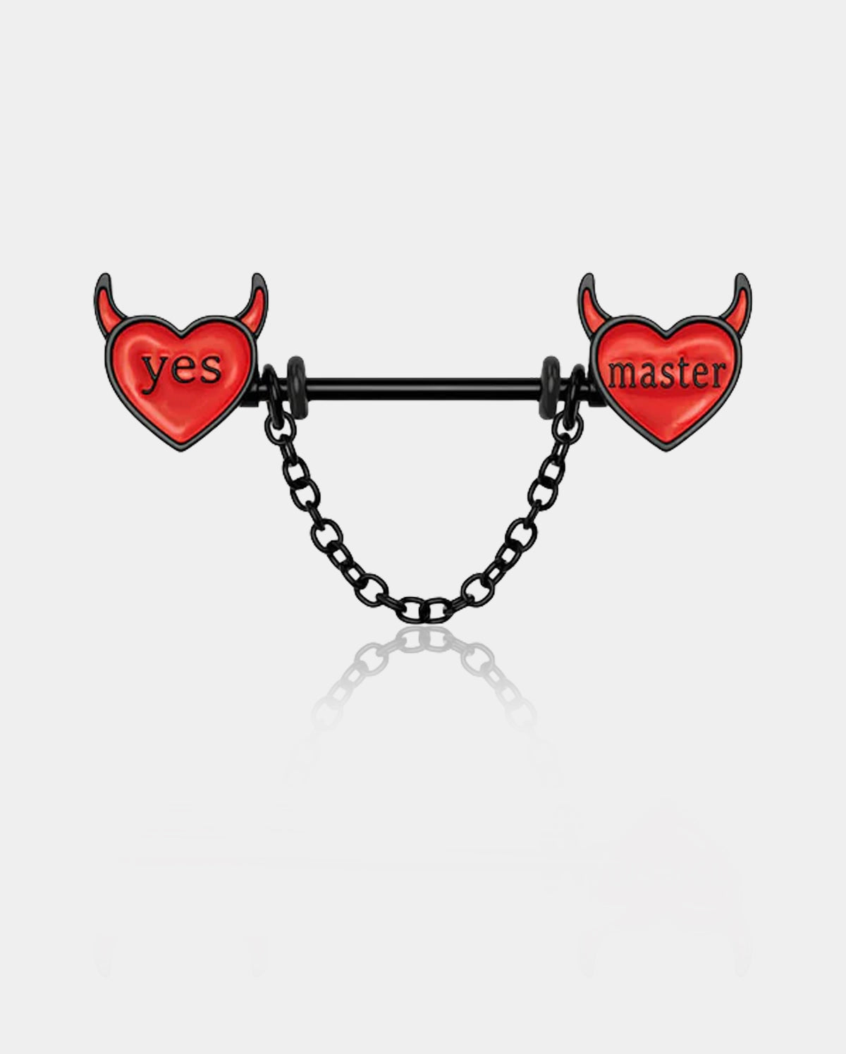 oufer dangling nipple rings