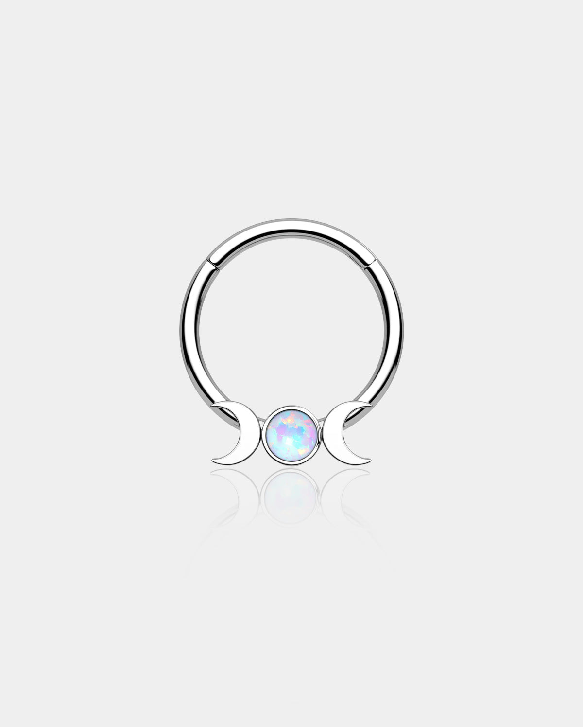 Hinged Moon Segment Septum Ring