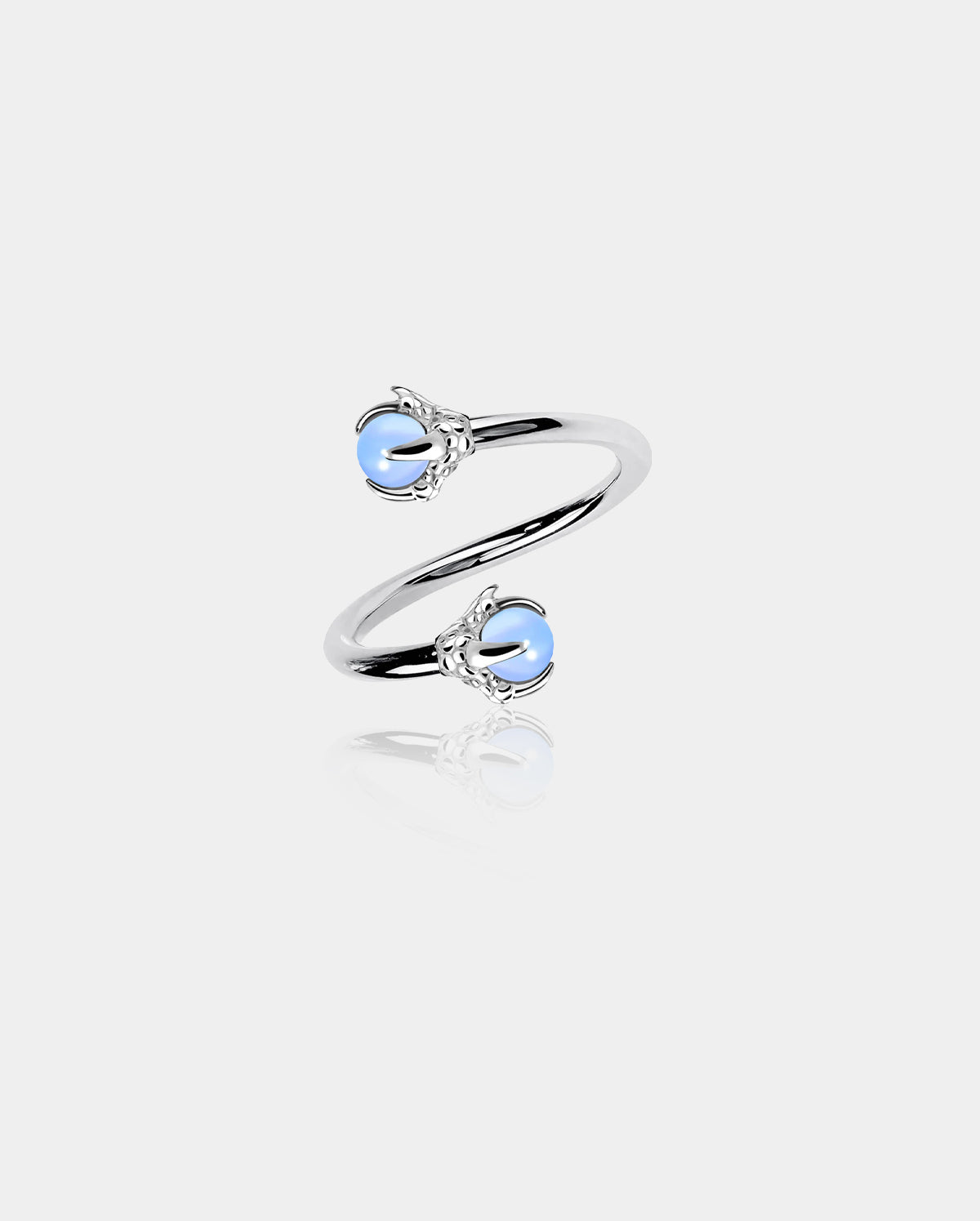 spiral twist cartilage earrings - OUFER BODY JEWELRY