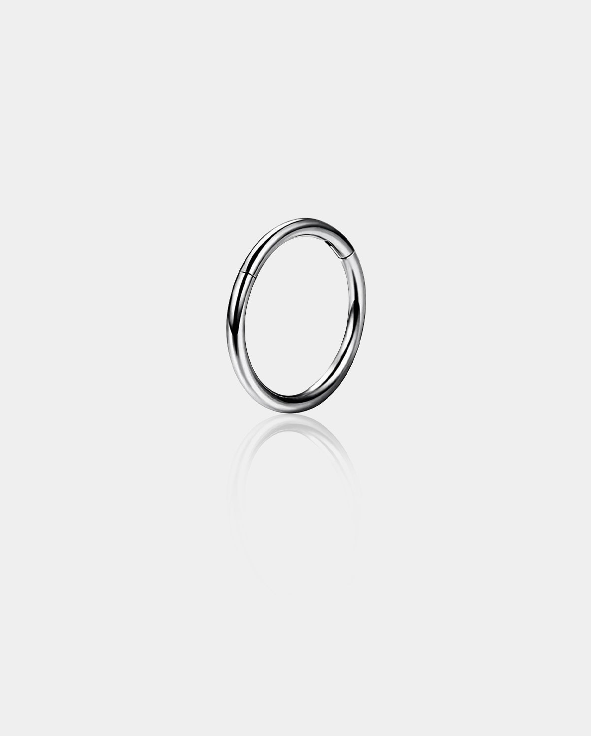18G Hinged Segment Titanium Nose Hoop