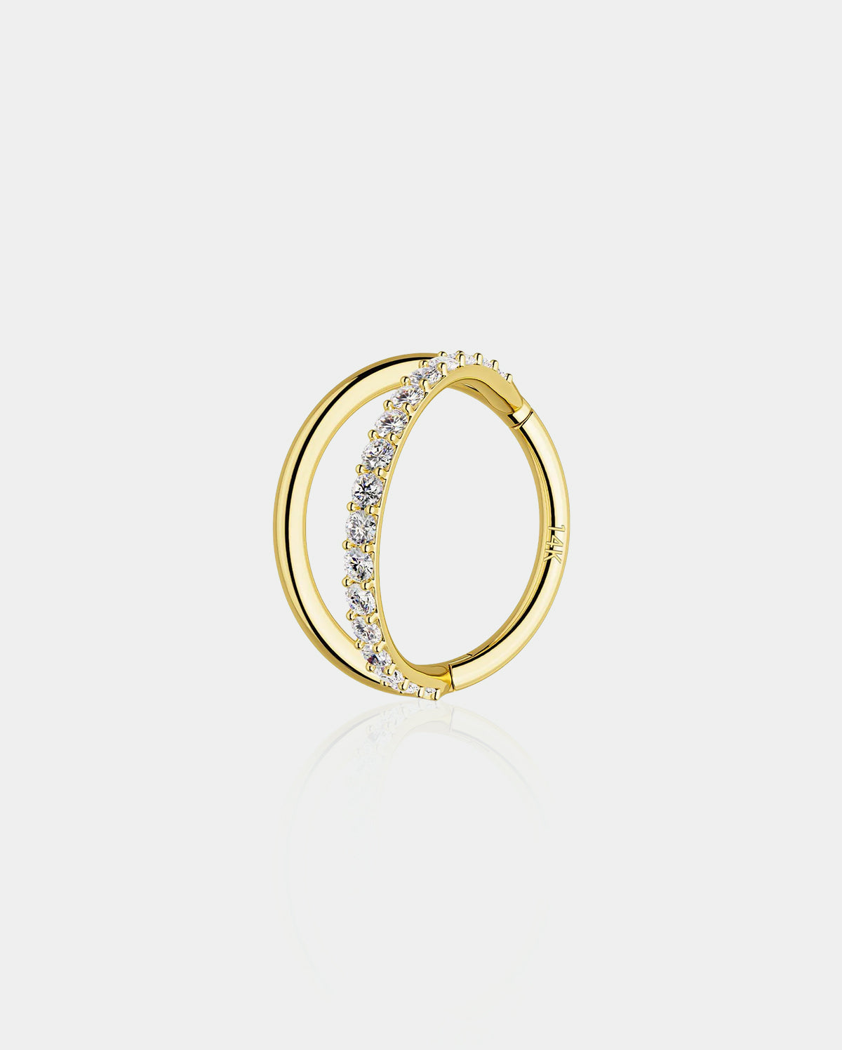 14k gold nose ring