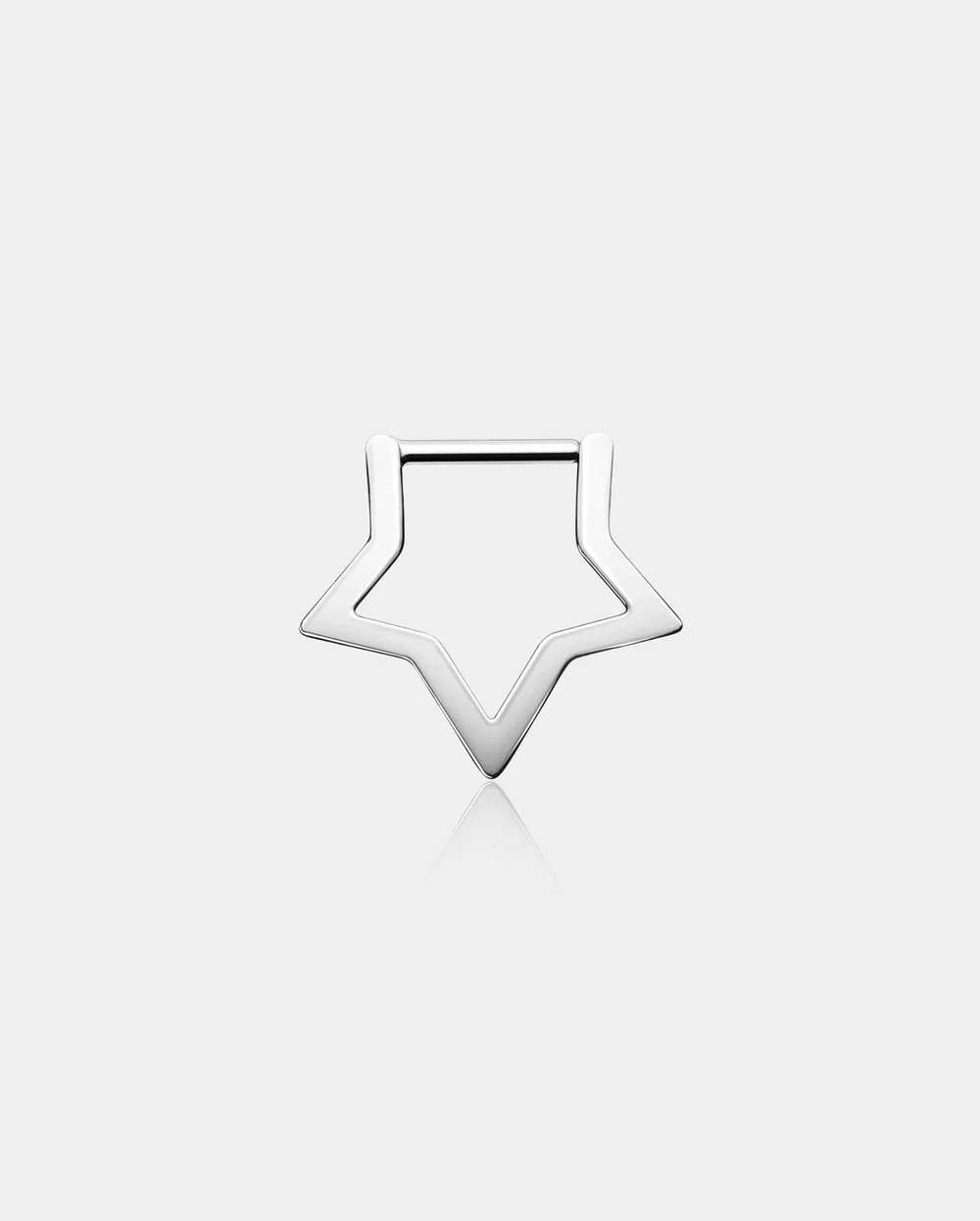 Star Clicker Septum Ring