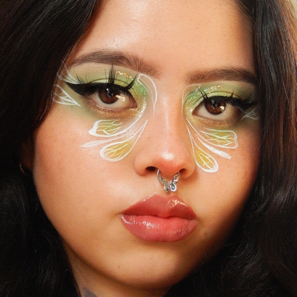 Flamewing Butterfly Segment Septum Ring