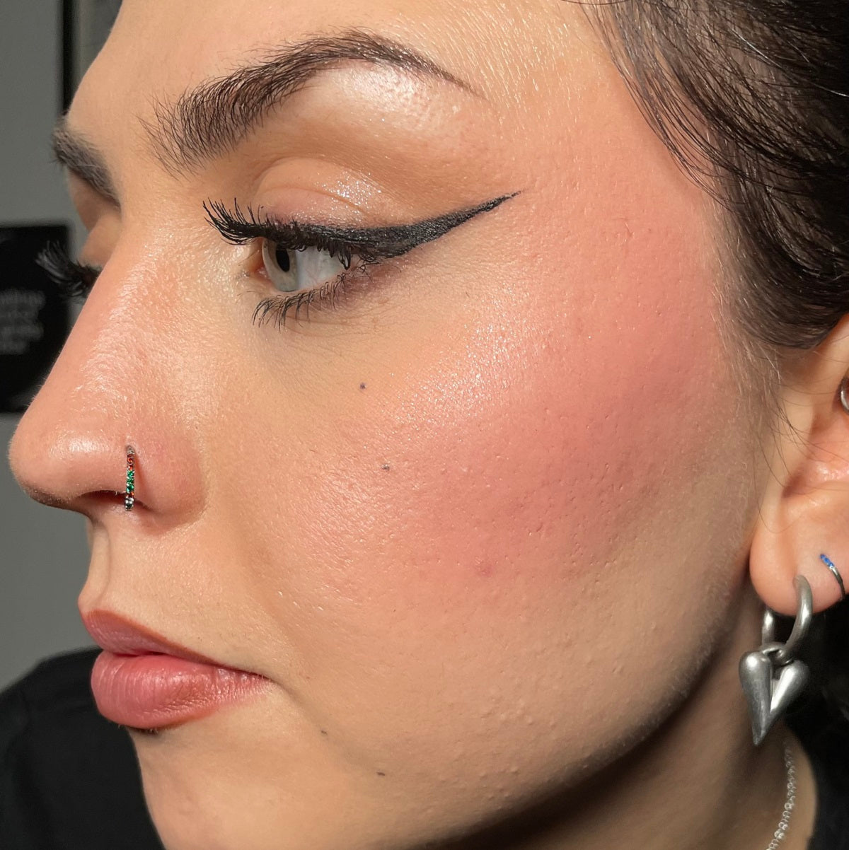 20G CZ Christmas Combo Segment Nose Hoop