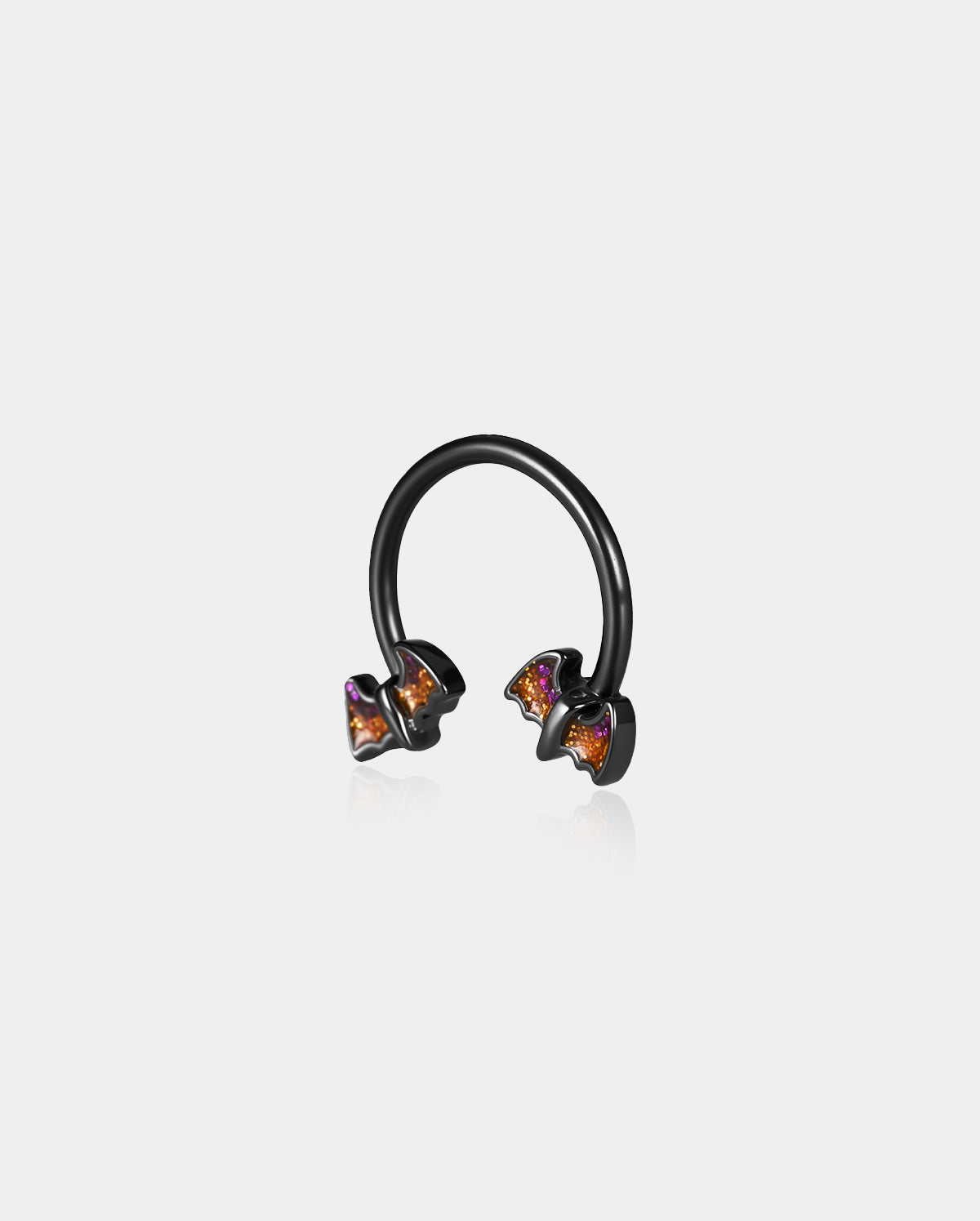 Glitter Bat CBR Daith Septum Ring