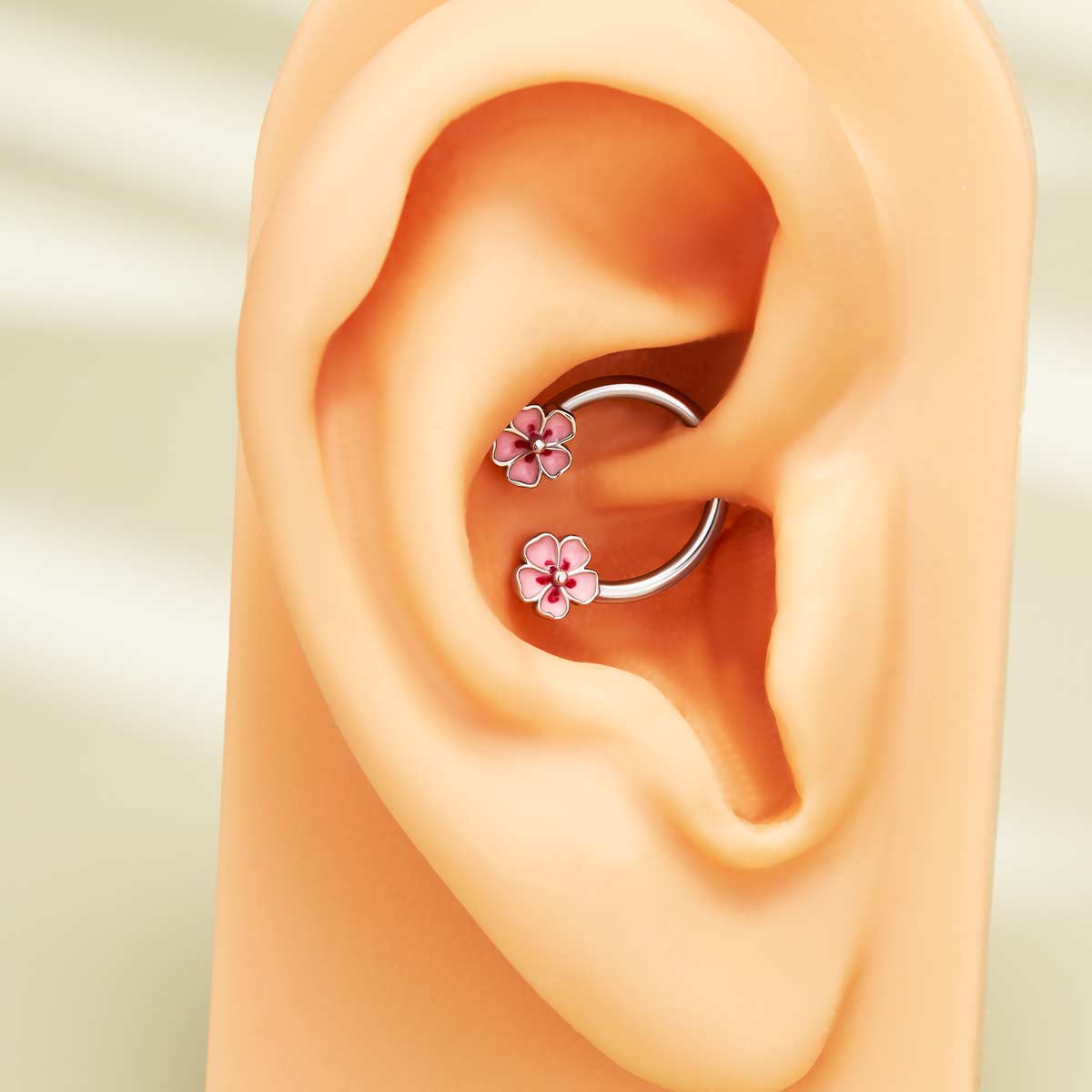 cherry blossom daith piercing