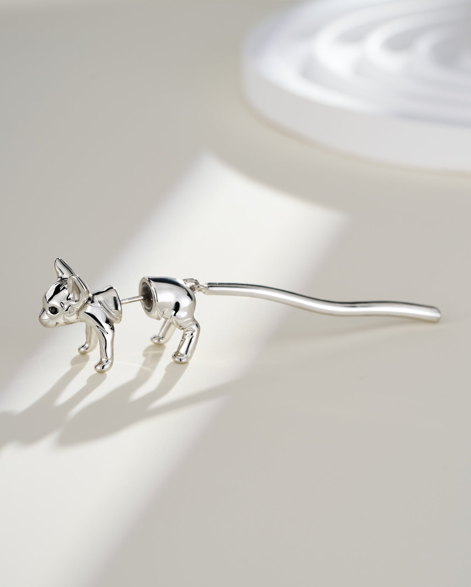 2PCS Vivid Cat Earrings Set