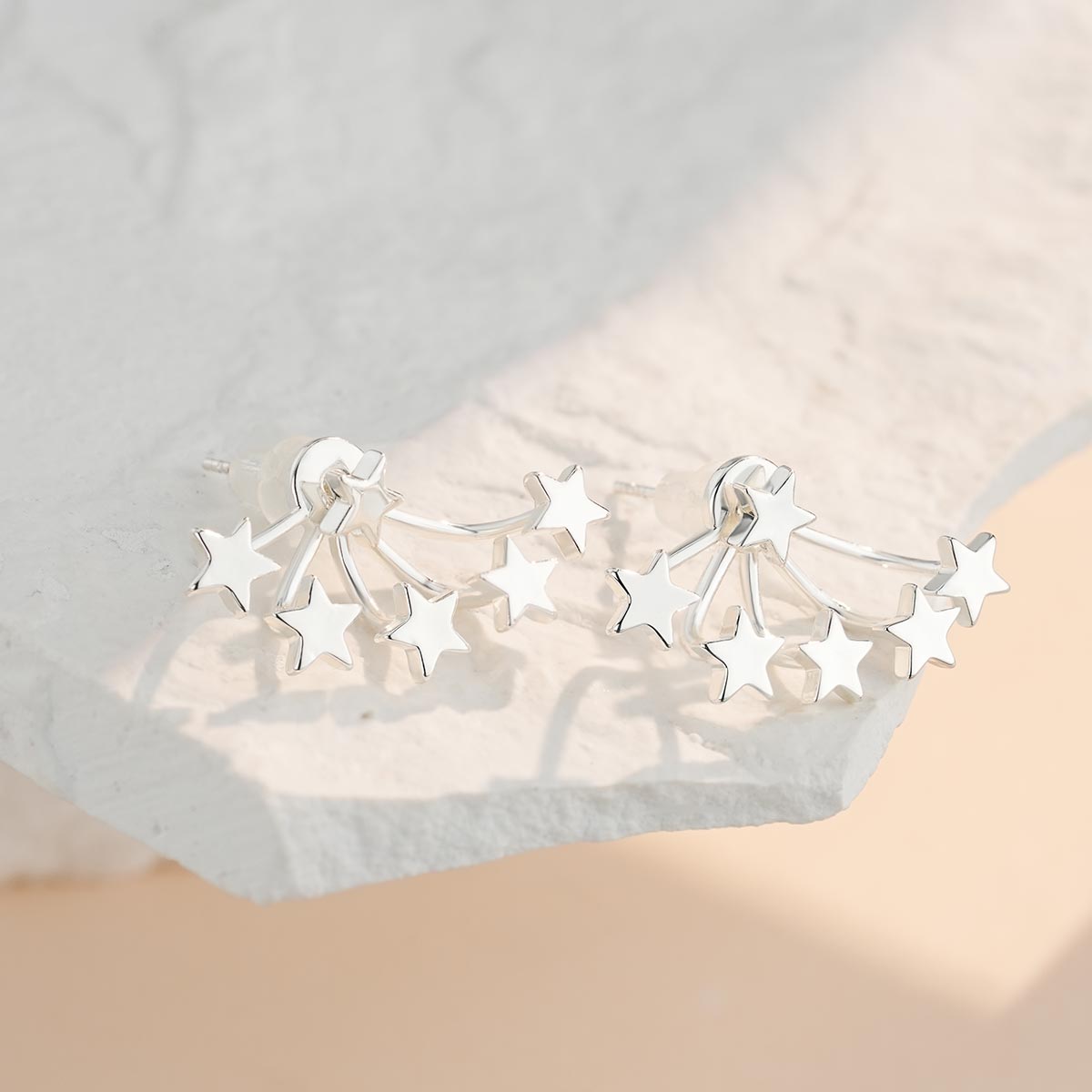 star earring stud