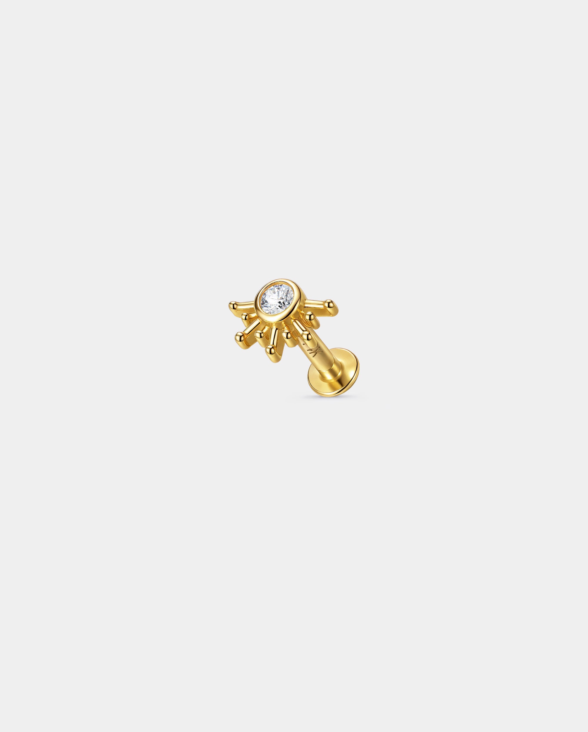 oufer sunset moissanite stud