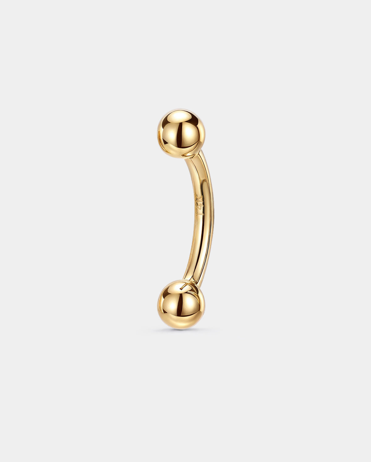 14k gold belly ring
