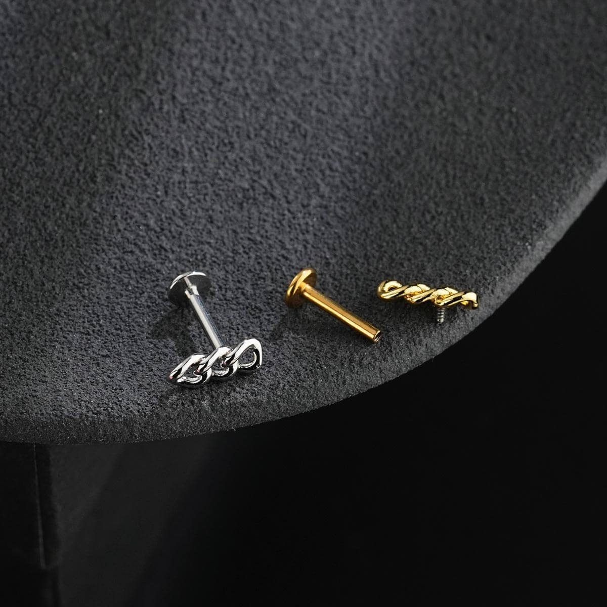 internally threaded helix stud