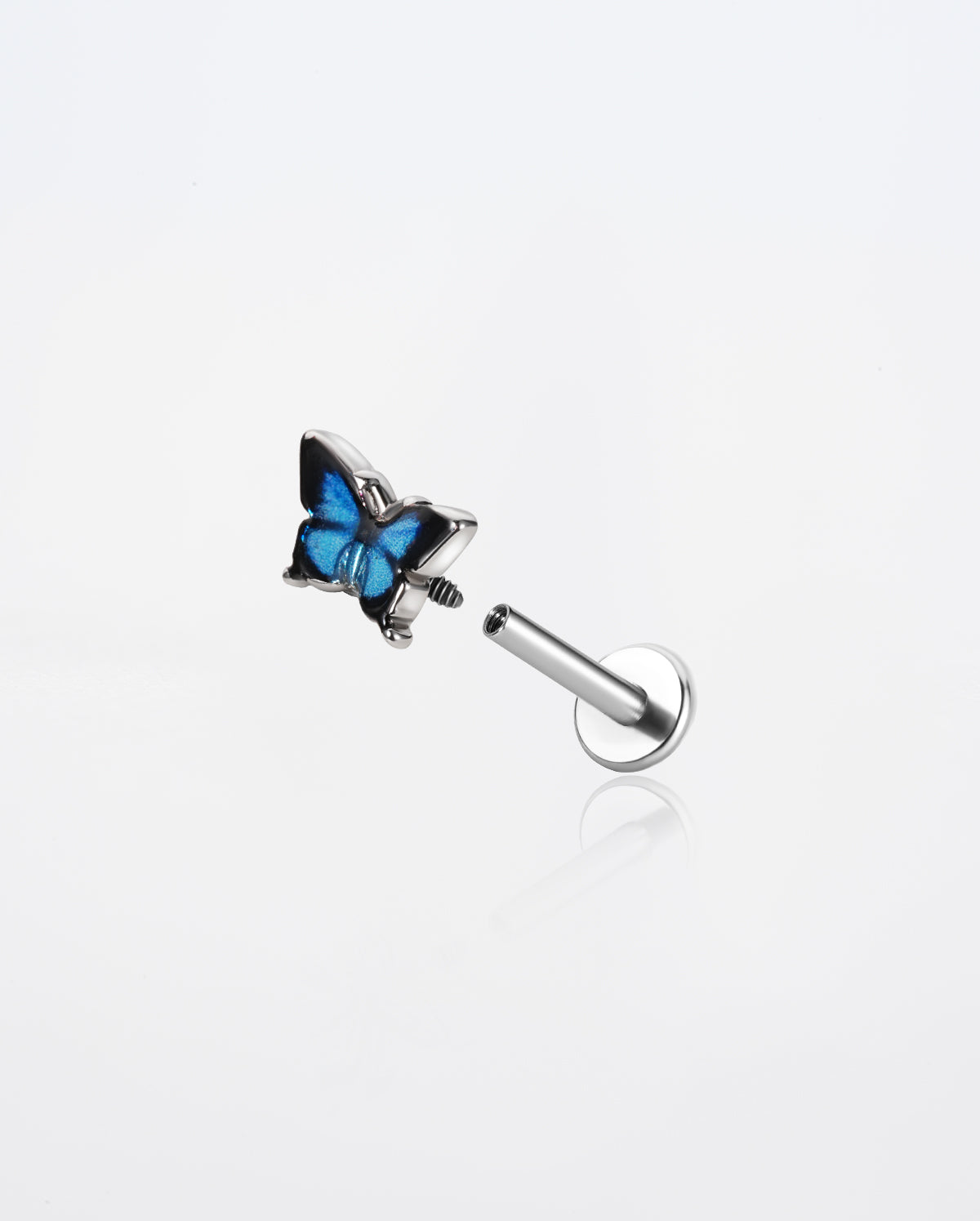 internally threaded earring stud