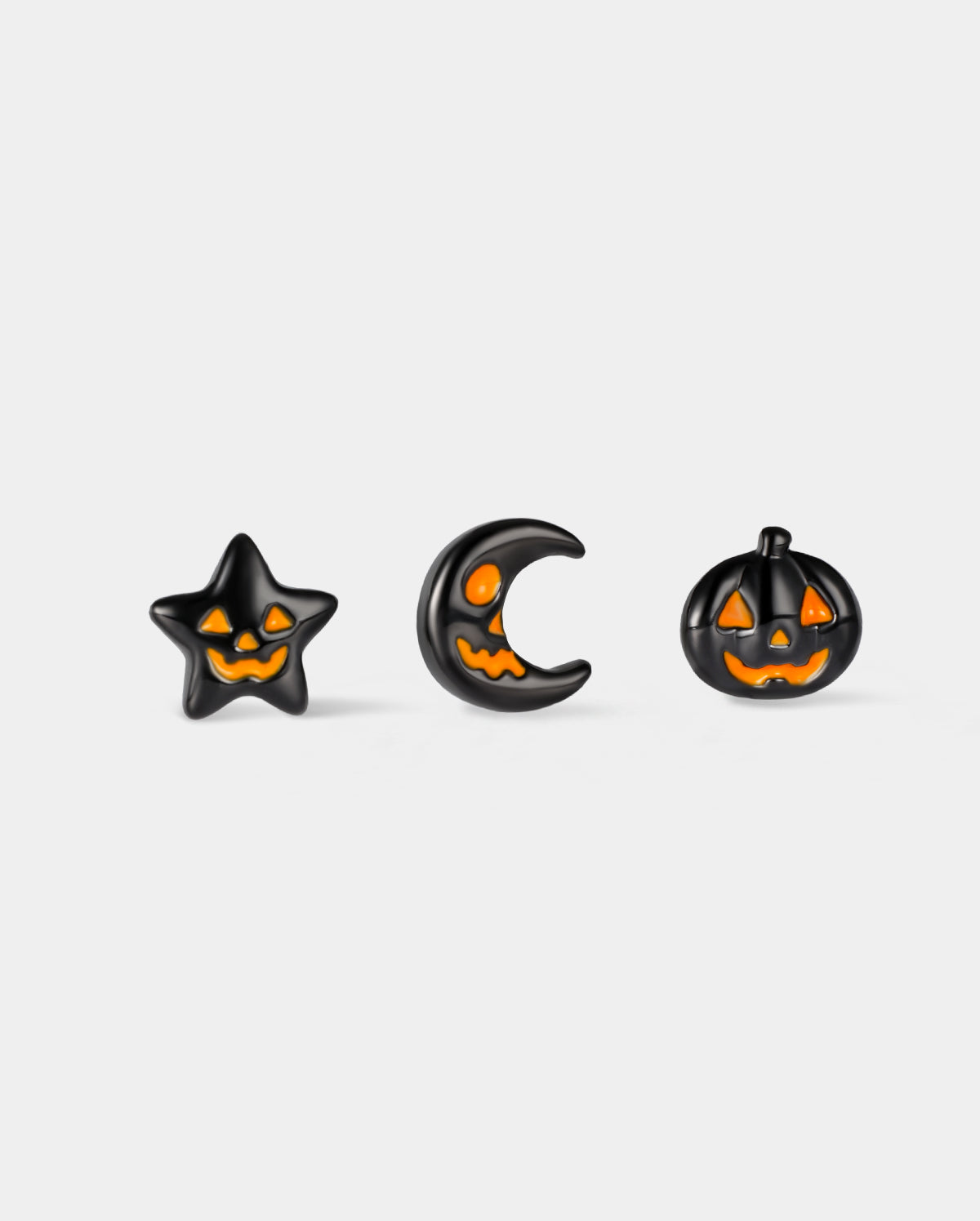 16G Coffin Black Lip Ring 8mm Lip Stud