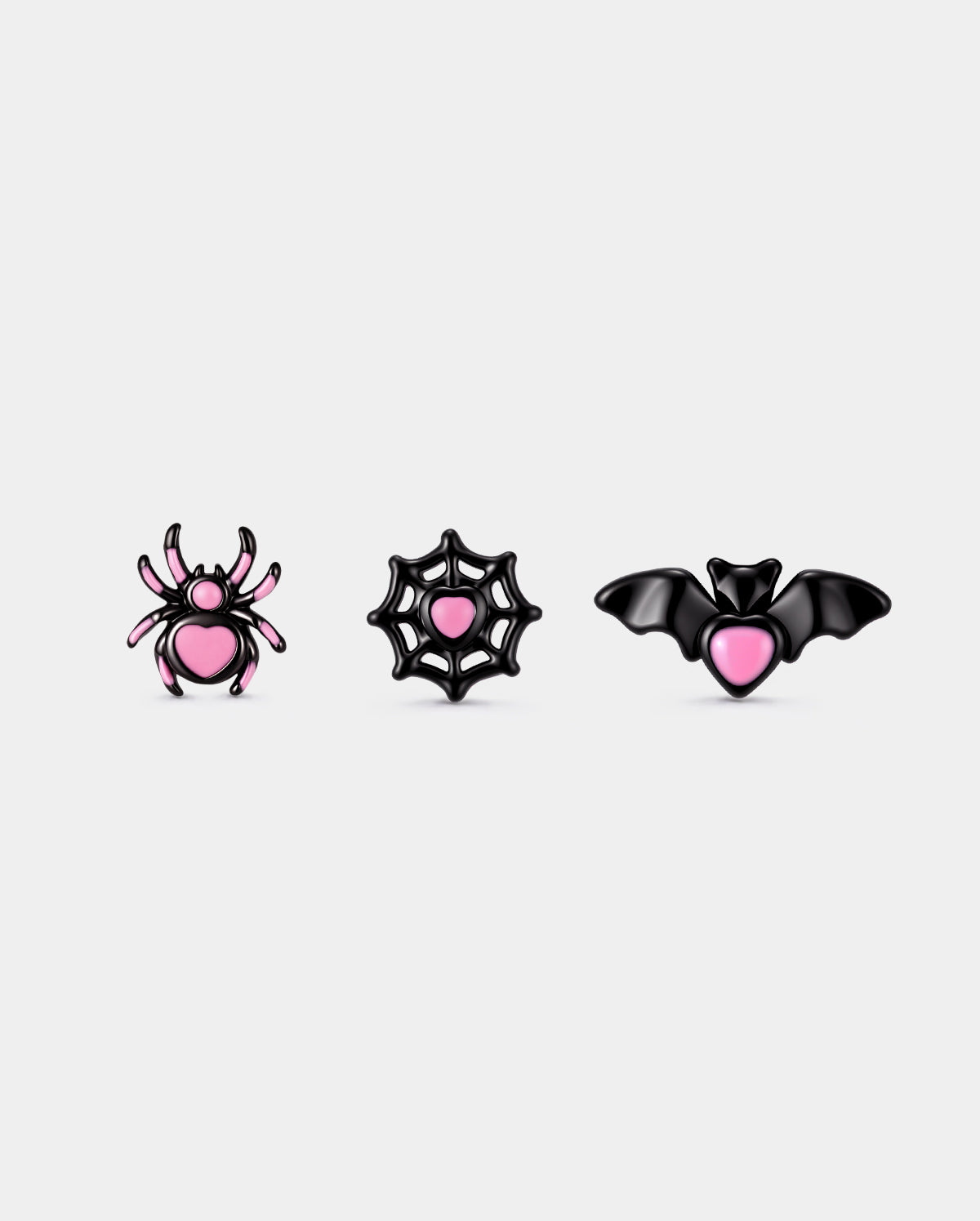 16G Coffin Black Lip Ring 8mm Lip Stud