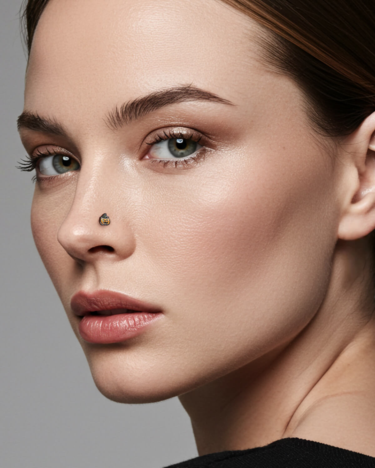 pumpkin nose piercing