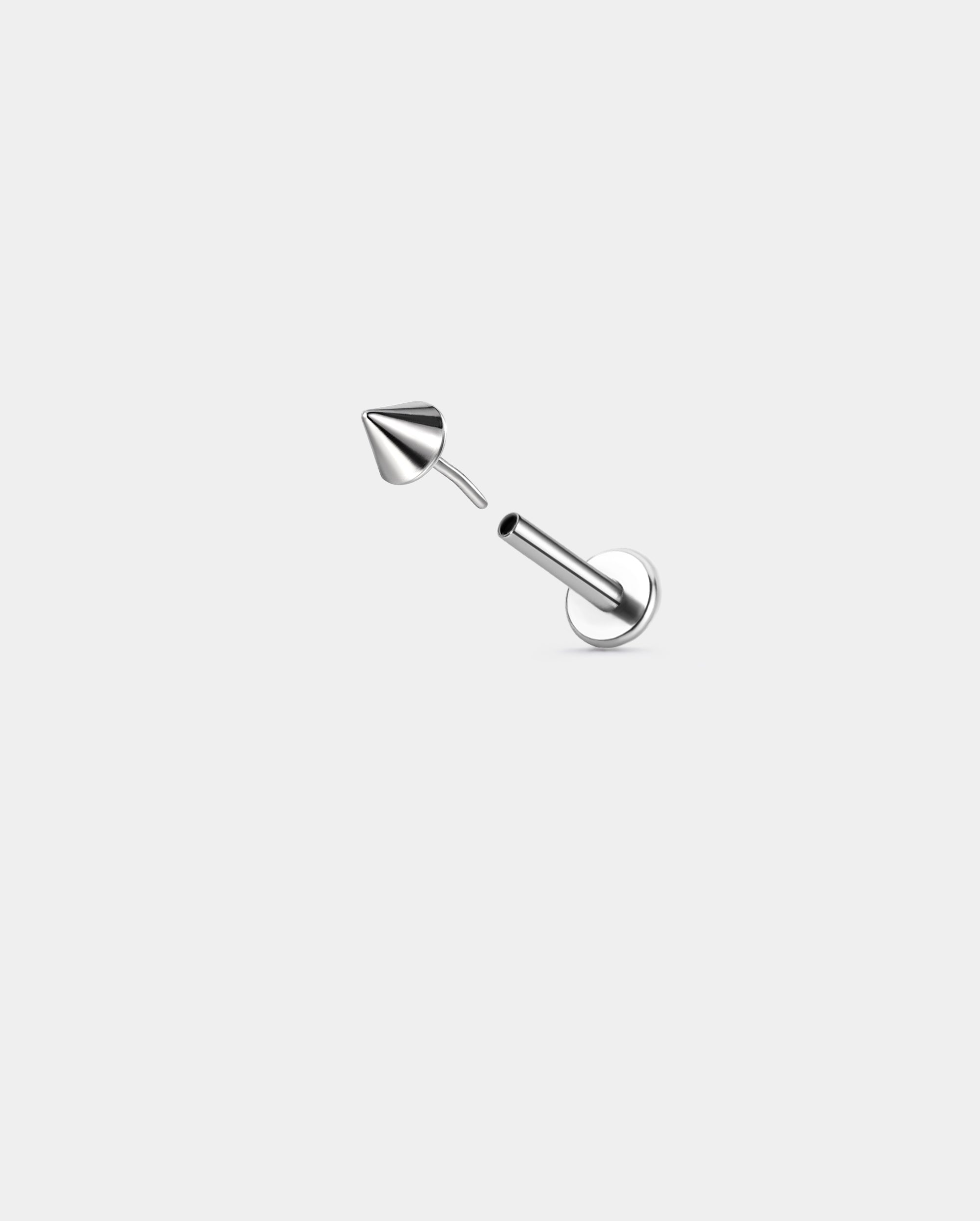 threadless nose stud