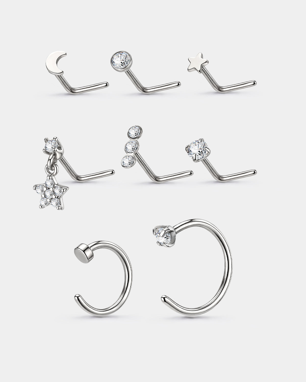 oufer nose ring sets