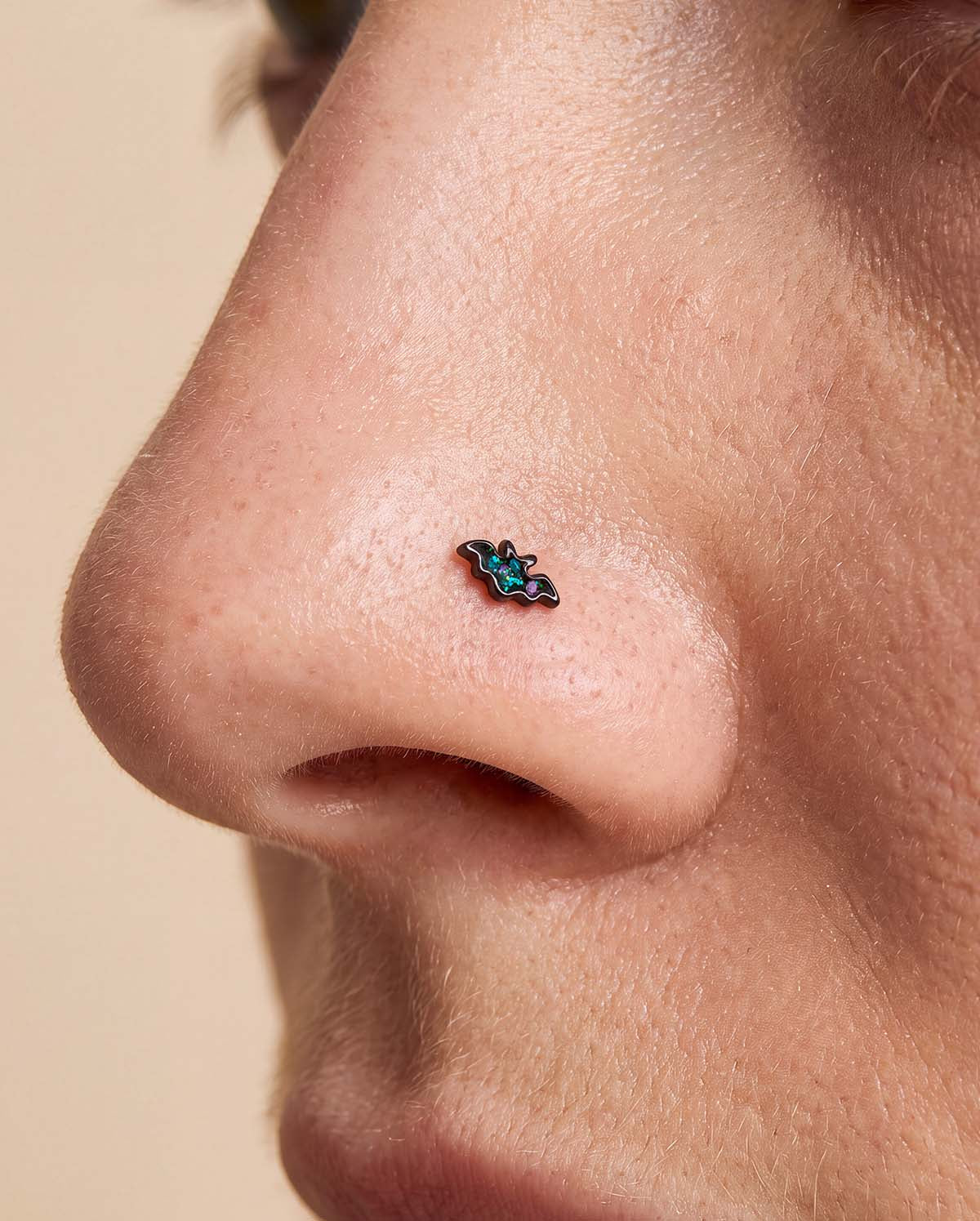 bat nose piercing