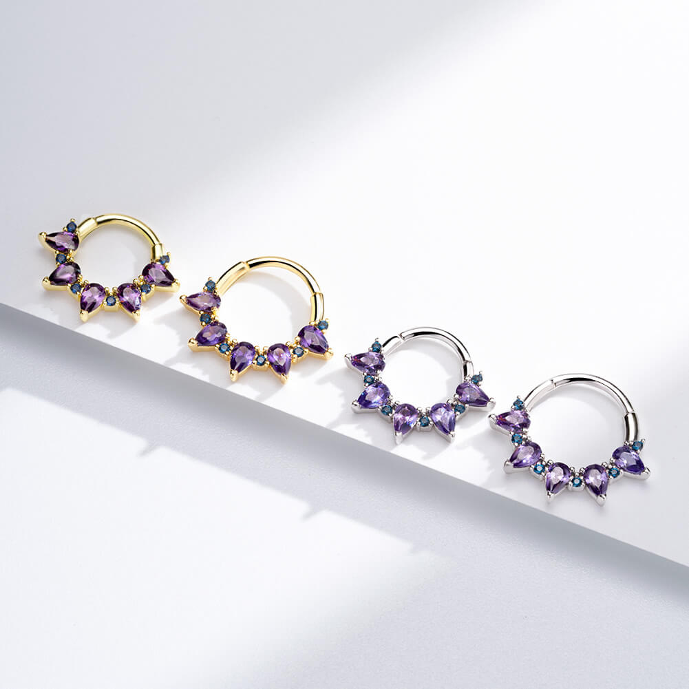 oufer purple septum clicker