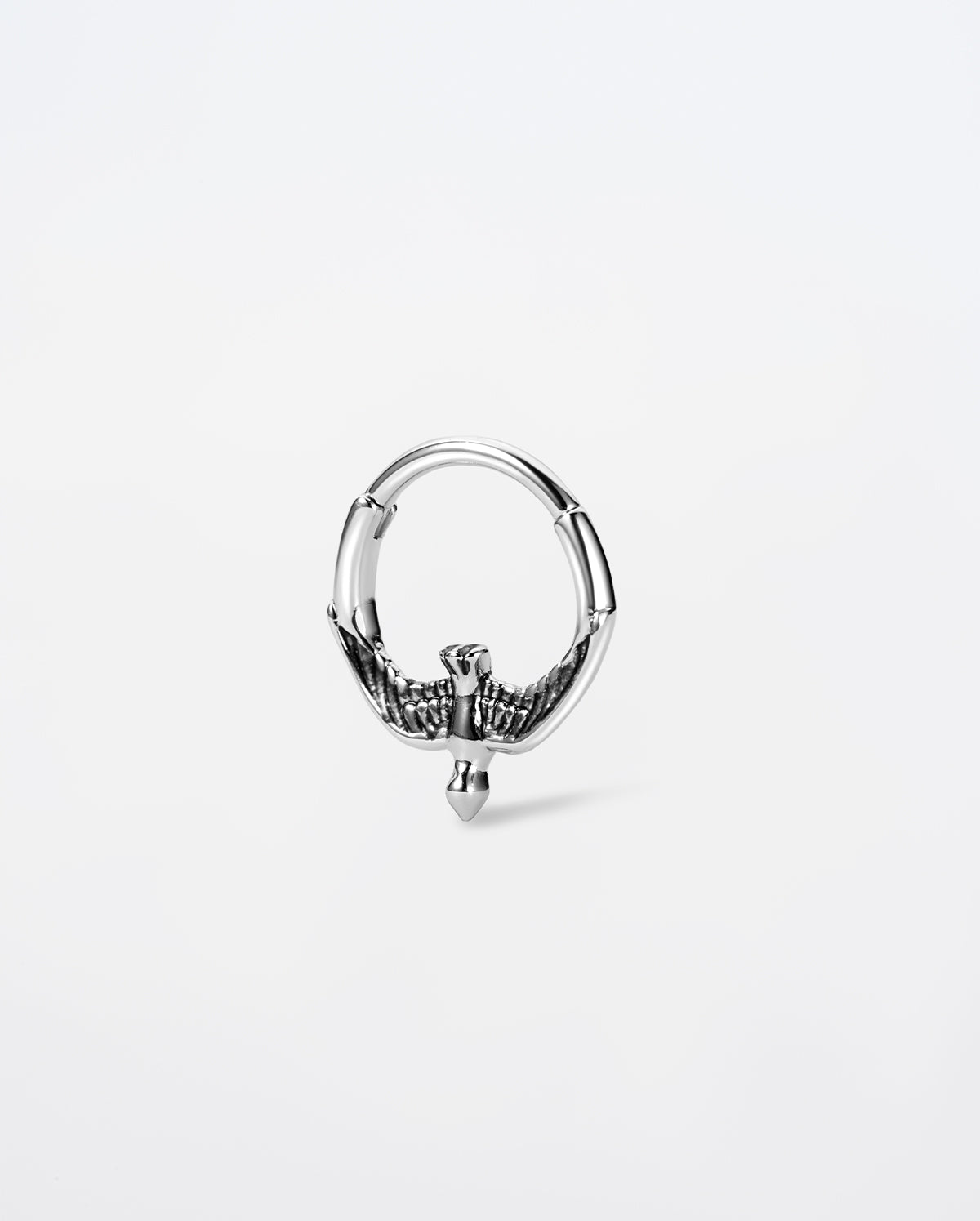 Upside-Down Dove Daith Septum Ring