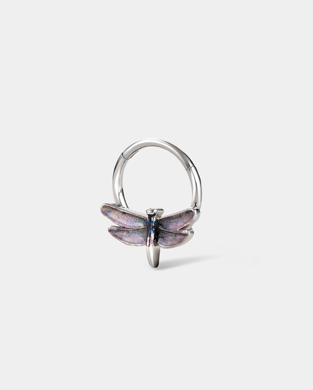 stainless steel dragonfly septum ring