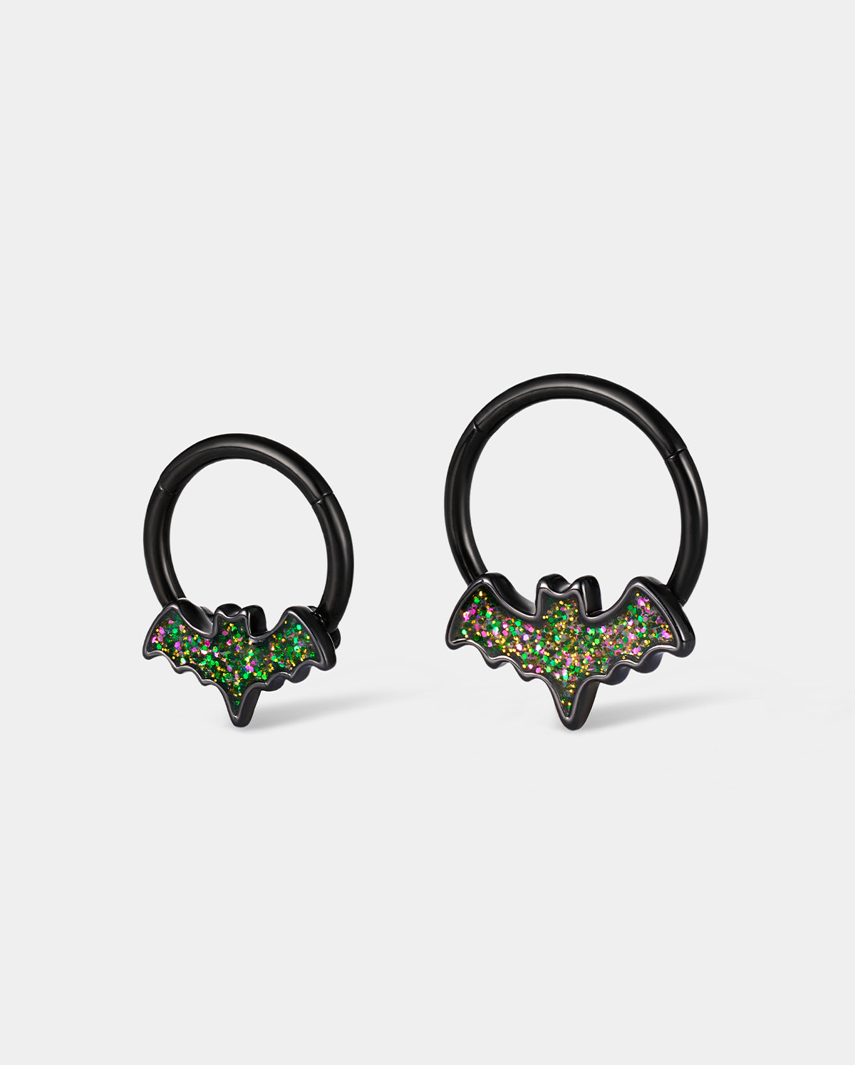 Glitter Bat Daith Septum Ring