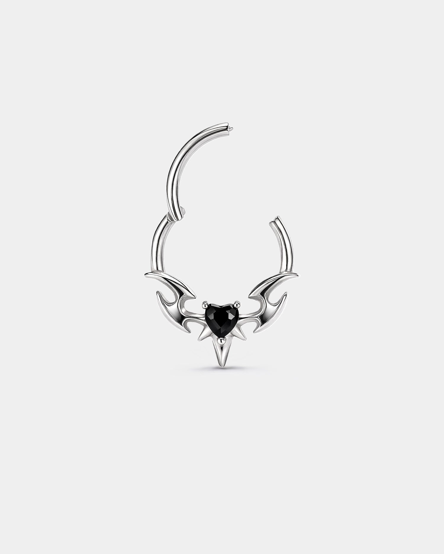 hinged V-Spear septum ring