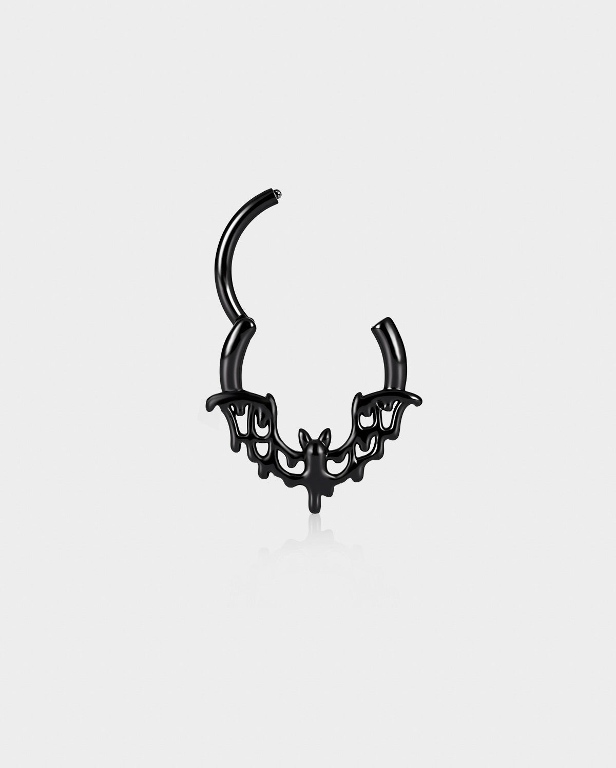 hinged segment clicker septum ring