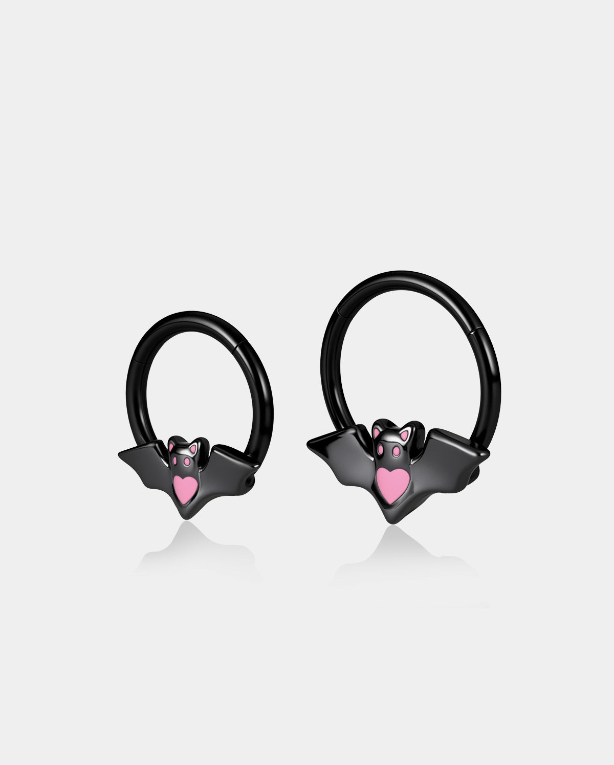 oufer cute bat septum ring