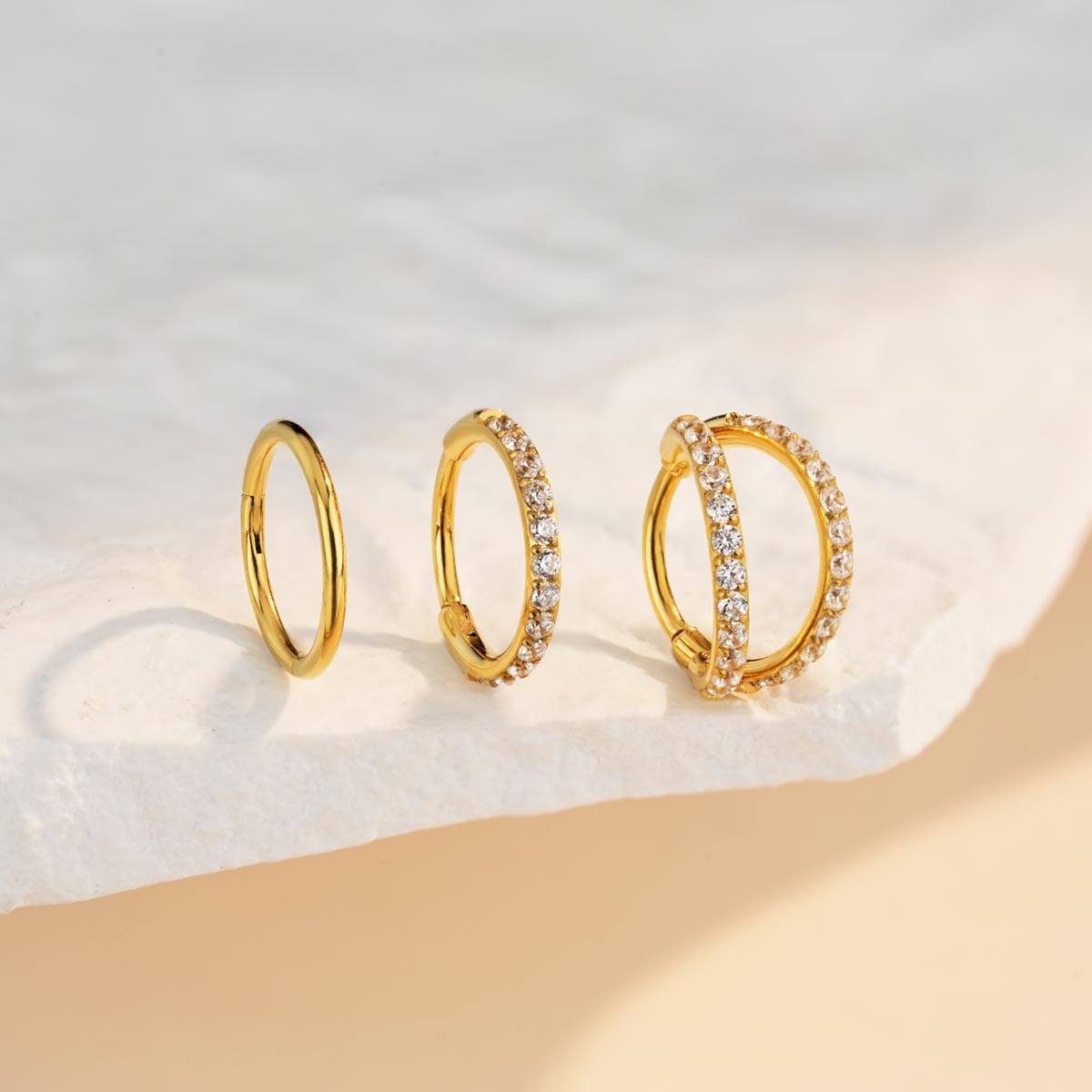 gold nose ring sets