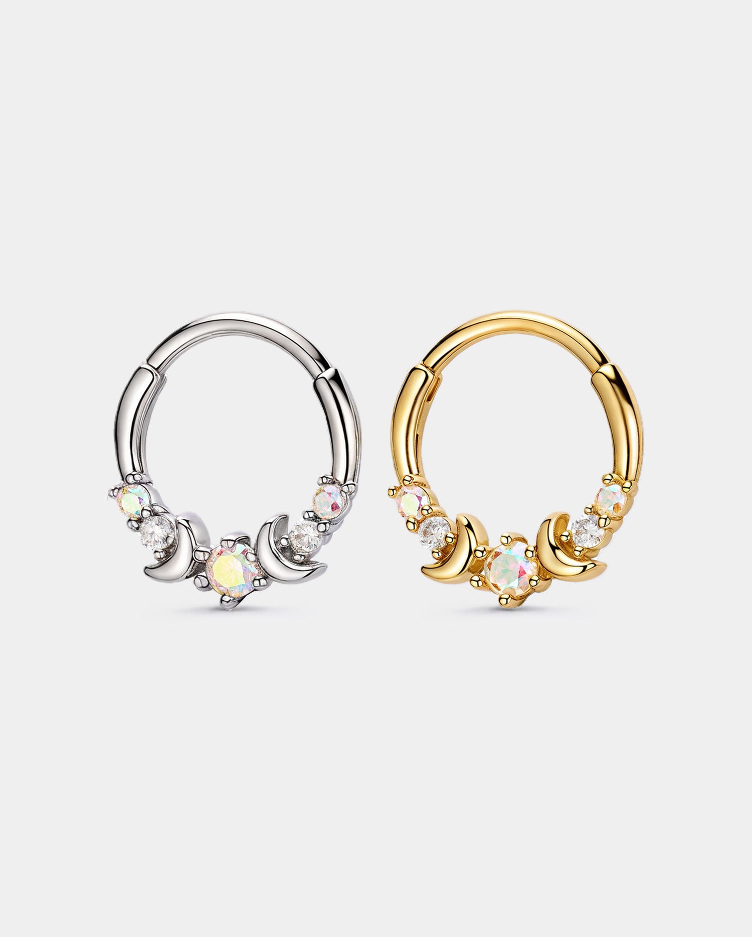 double moon septum ring