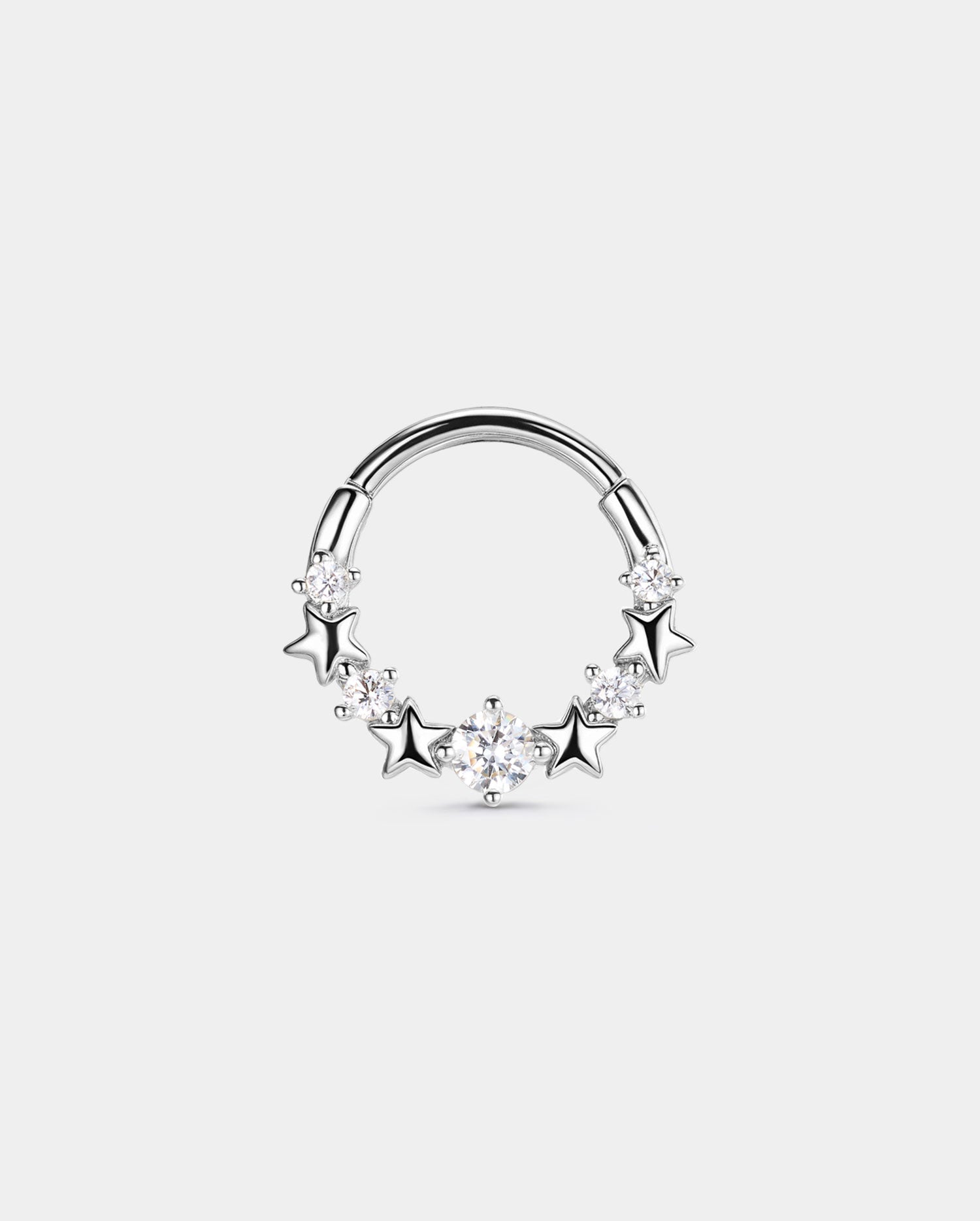 segment star septum ring